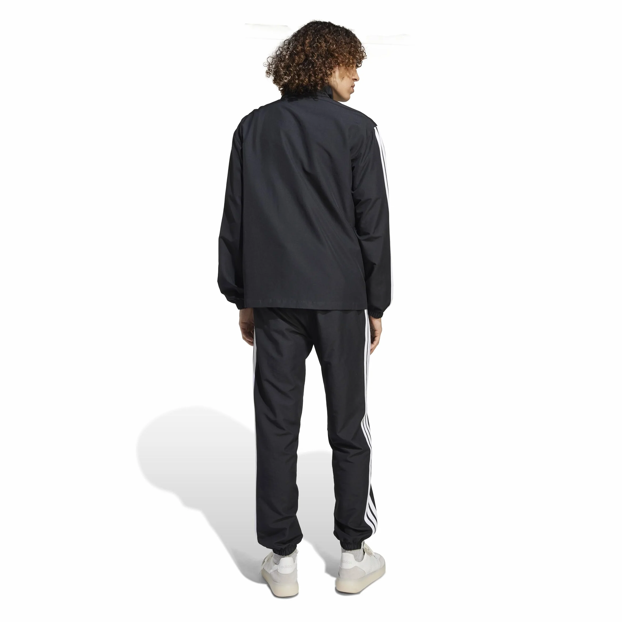 adidas Mężczyźni 3 STRIPES WOVEN TRACKSUITS, black, XL