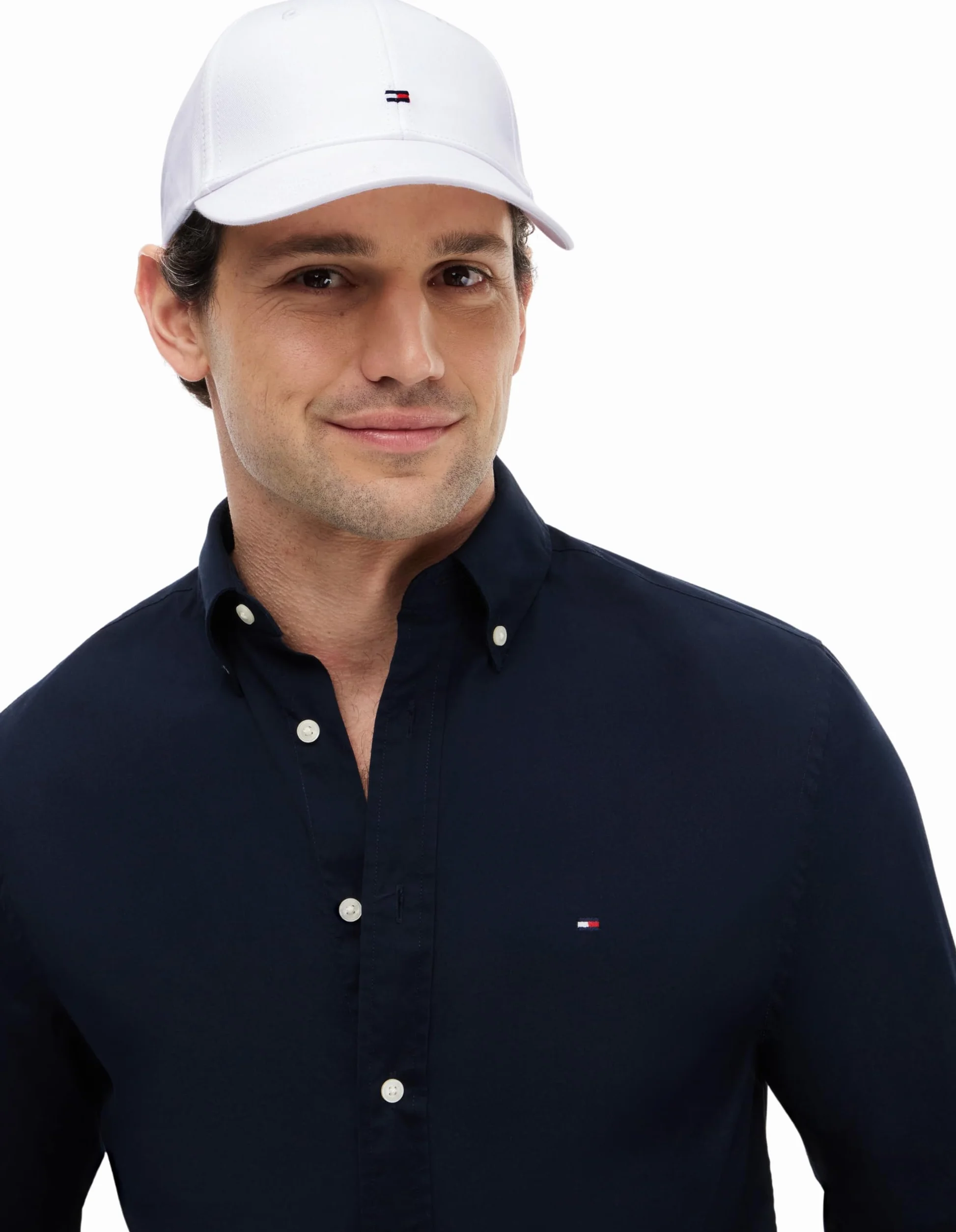 Tommy Hilfiger Mężczyźni Classic Bb Czapka, Biały