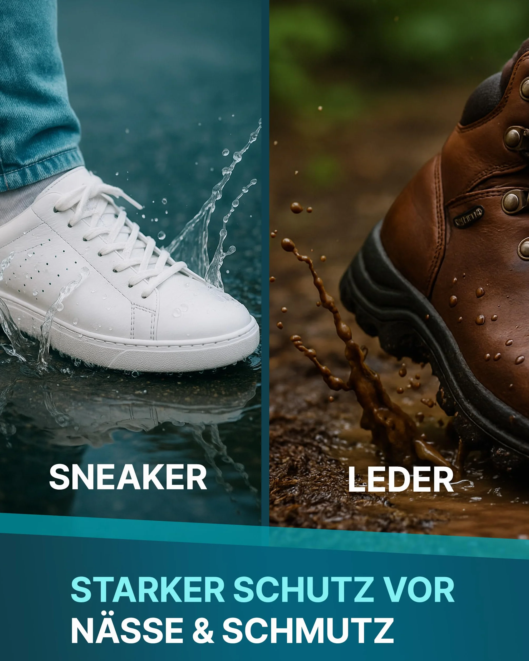 KLARBERG Spray impregnujący do butów wodoodporny – odporny na wodę i zabrudzenia spray do butów – idealny do wszystkich butów – od sneakersów i UGG po buty trekkingowe i zamszowe – biodegradowalny