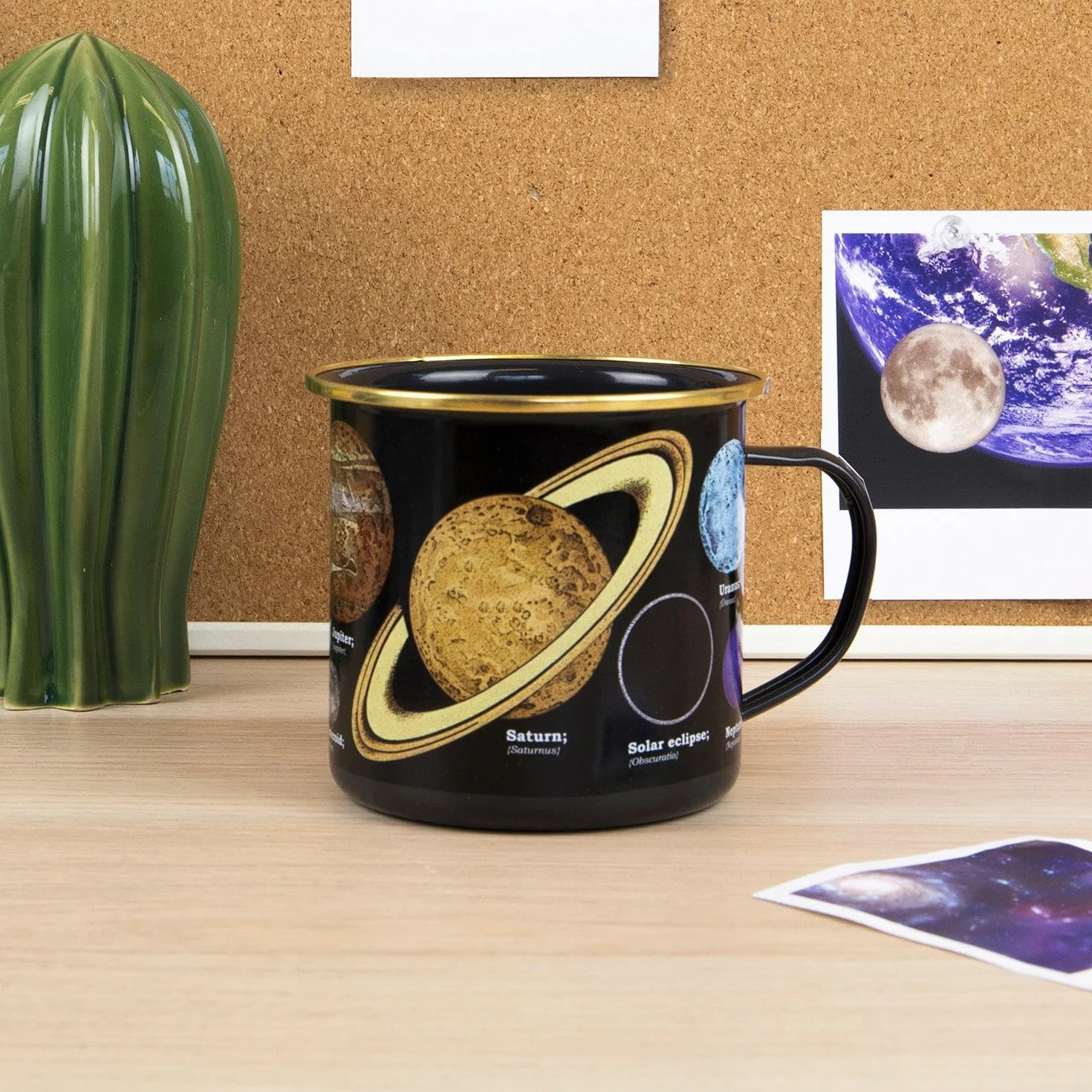 Emaliowany kubek Space Astronomia