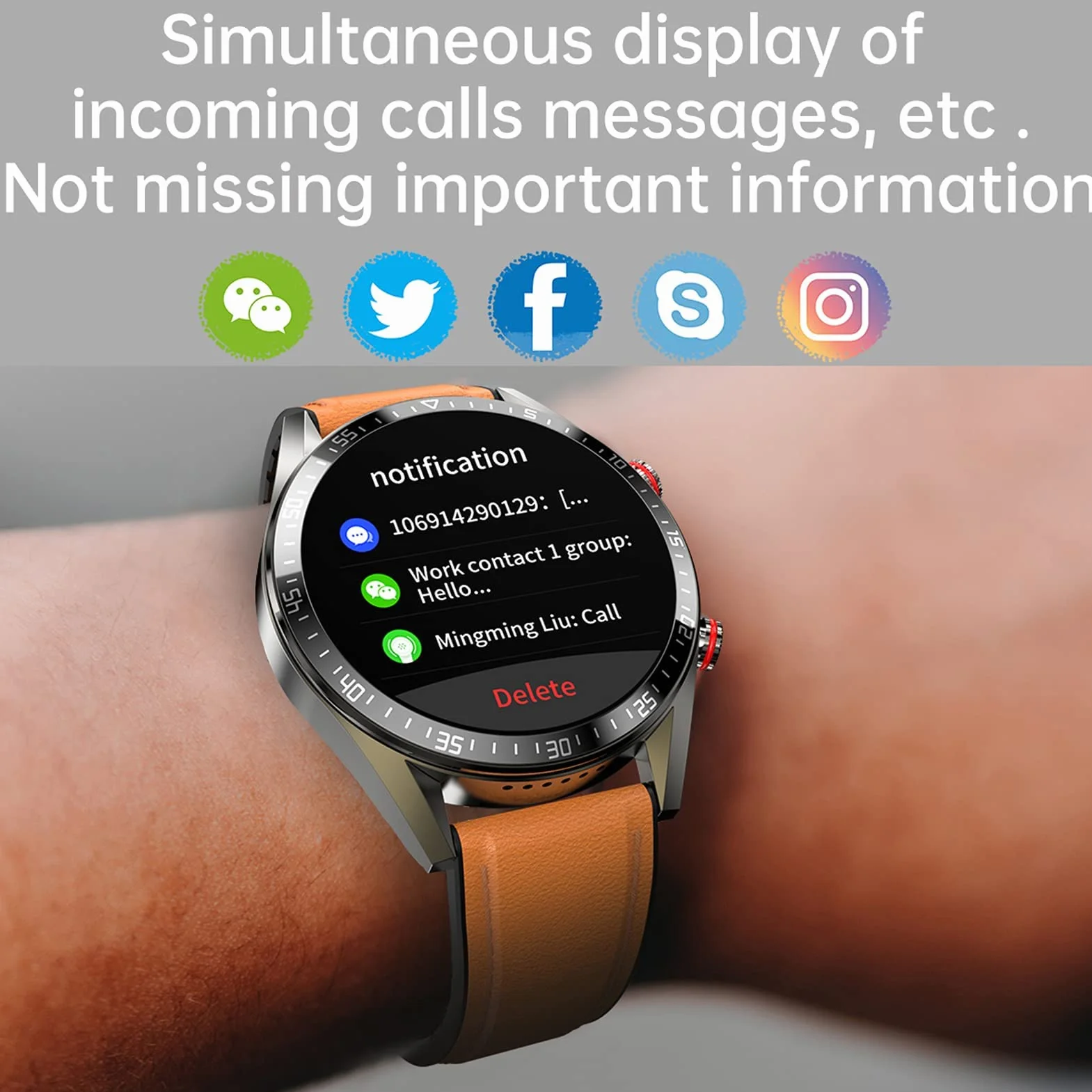 Inteligentne zegarki męskie i damskie 1,39 cala Bluetooth Fitness Tracker z aplikacją monitorującą w czasie rzeczywistym Przypomnienia o wiadomościach IP68 Wodoodporne męskie inteligentne zegarki dla
