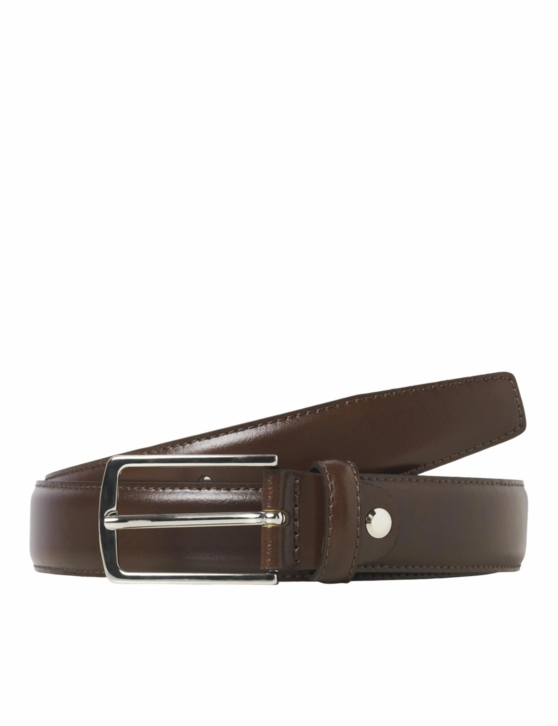 JACK & JONES Jacchristopher Belt Noos męski brązowy kamień, numeric_90, brązowy kamień, numeric_90