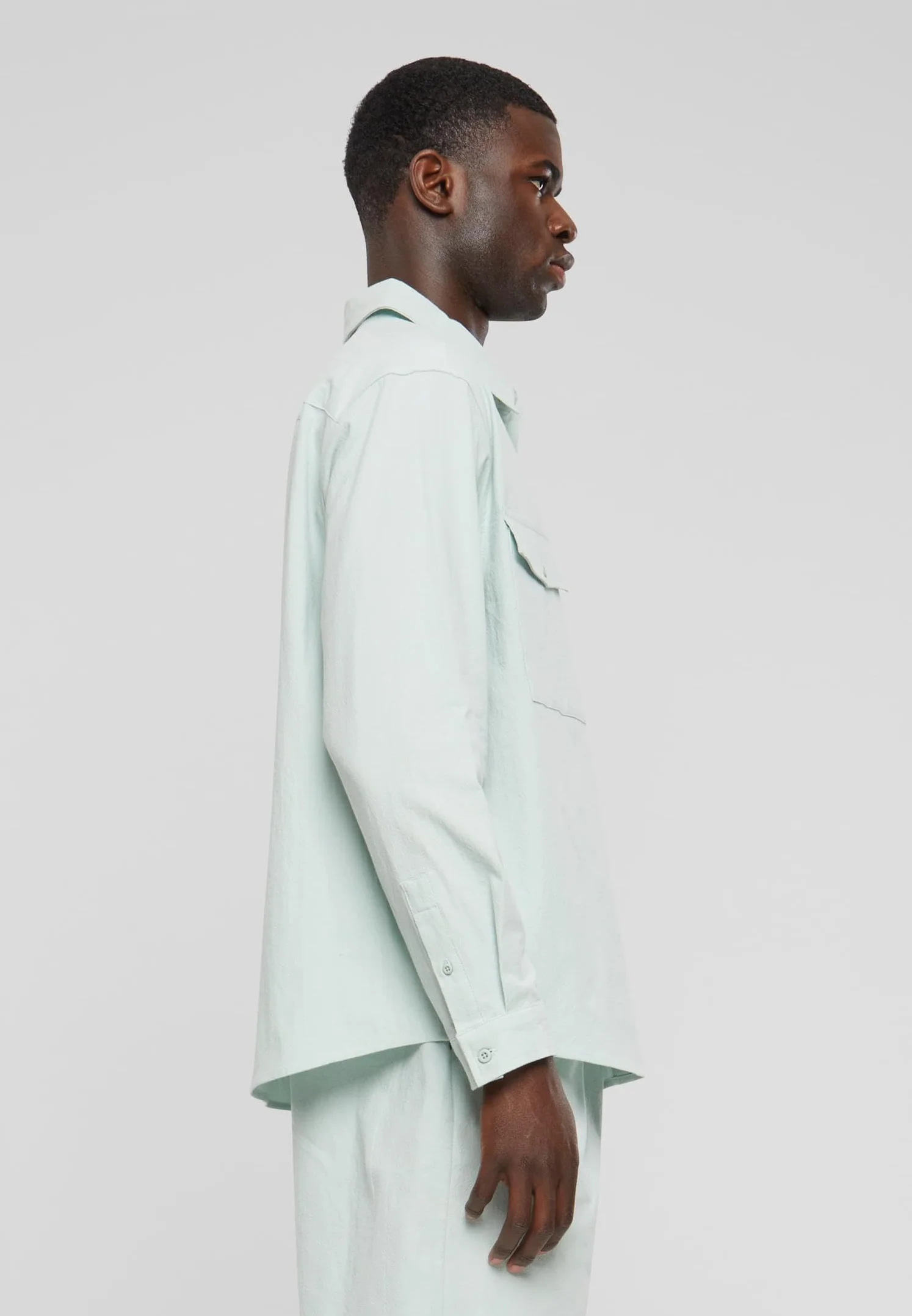 Urban Classics Koszula Mężczyźni Basic Crepe Shirt
