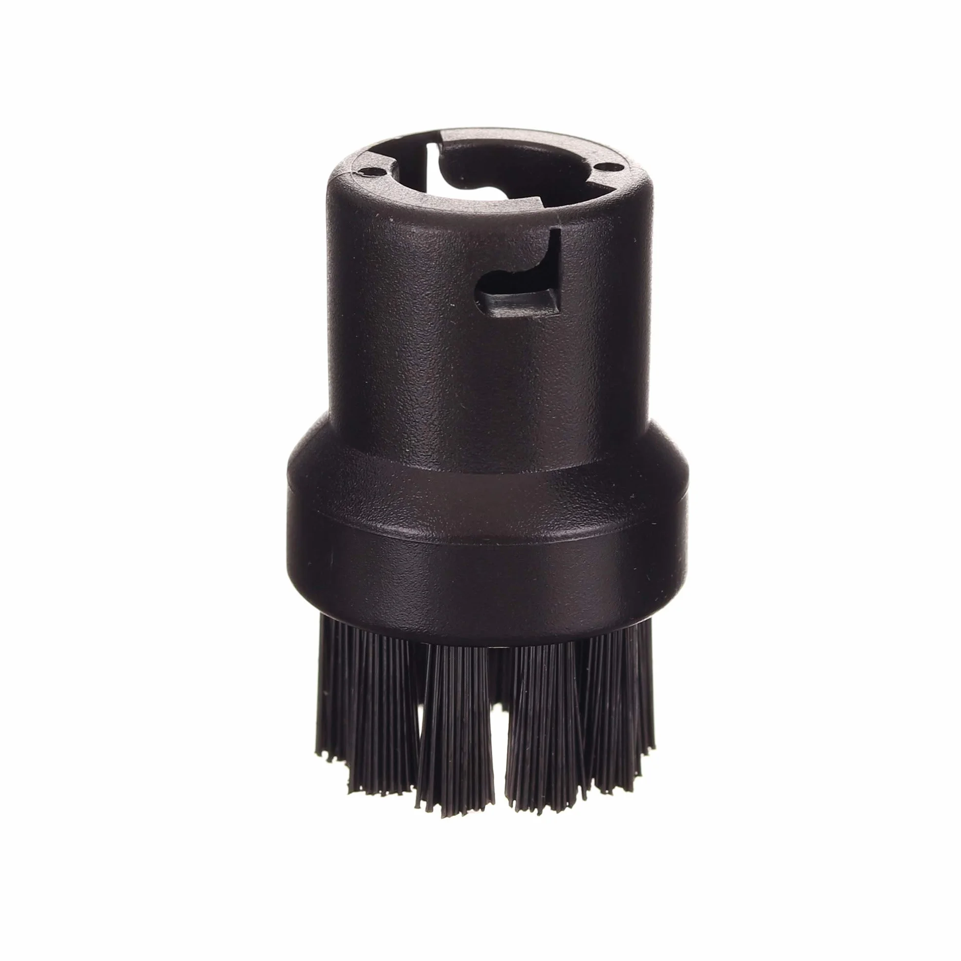 Okrągła szczotka czyszcząca do parownic Karcher SC 1 2 3 4 1020, czarna