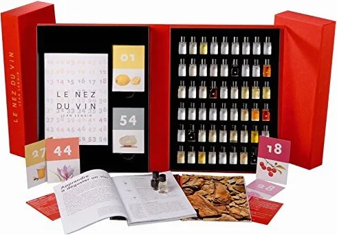 Jean Renoir Le Nez du Vin Il Grande Sommelier zestaw pudełkowy 54 aromaty