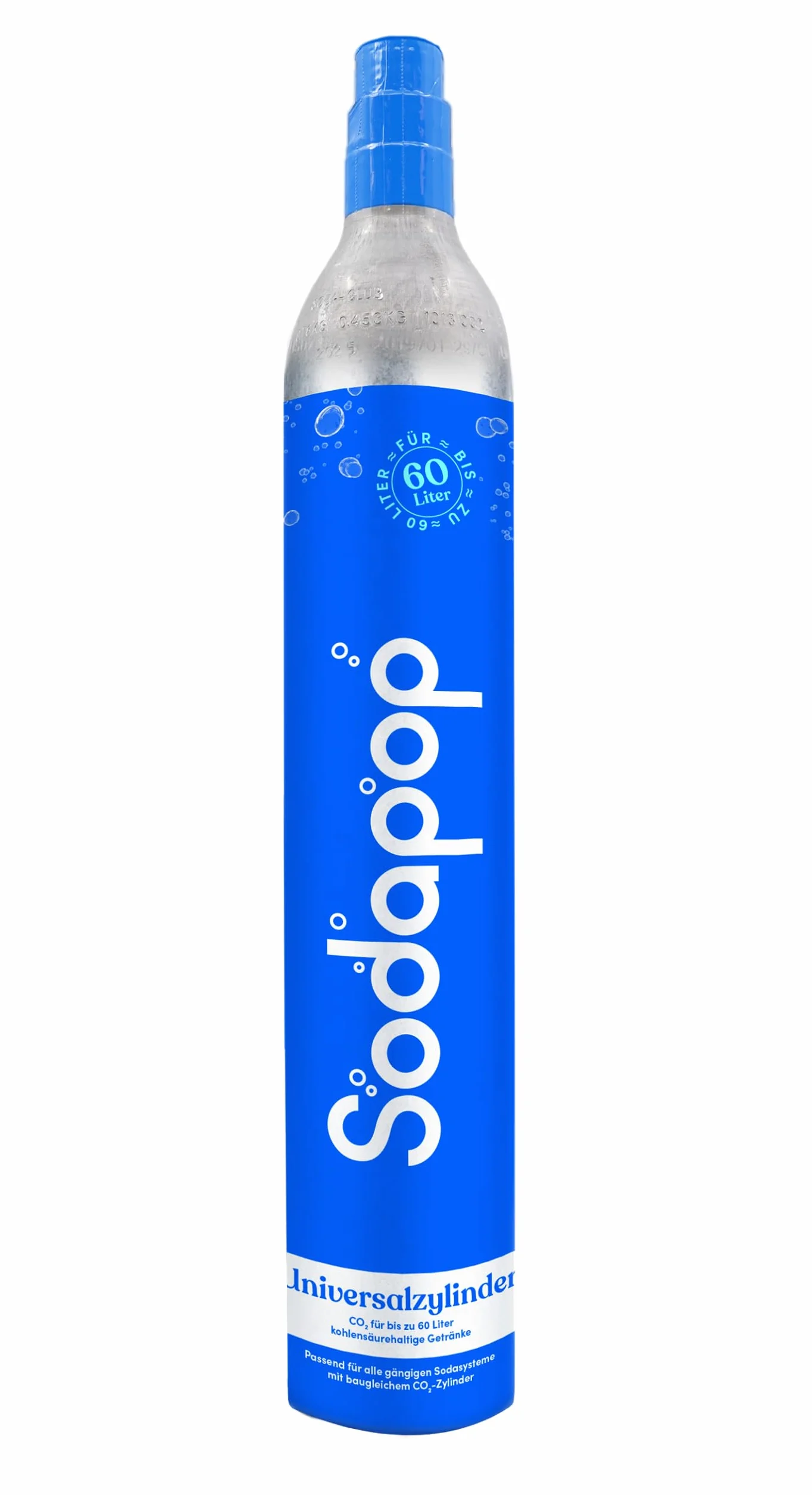 Sodapop Uniwersalny cylinder CO₂ 425 g do saturatorów wody Sodastream Arke