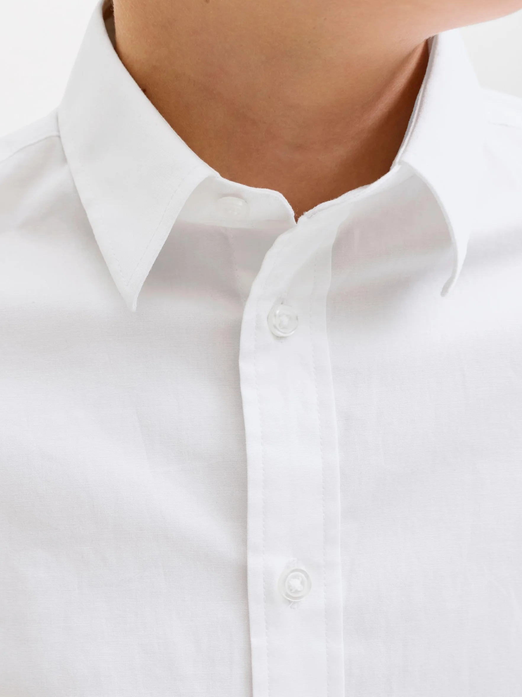 JACK & JONES Dziecięca koszula chłopięca, biały, 152