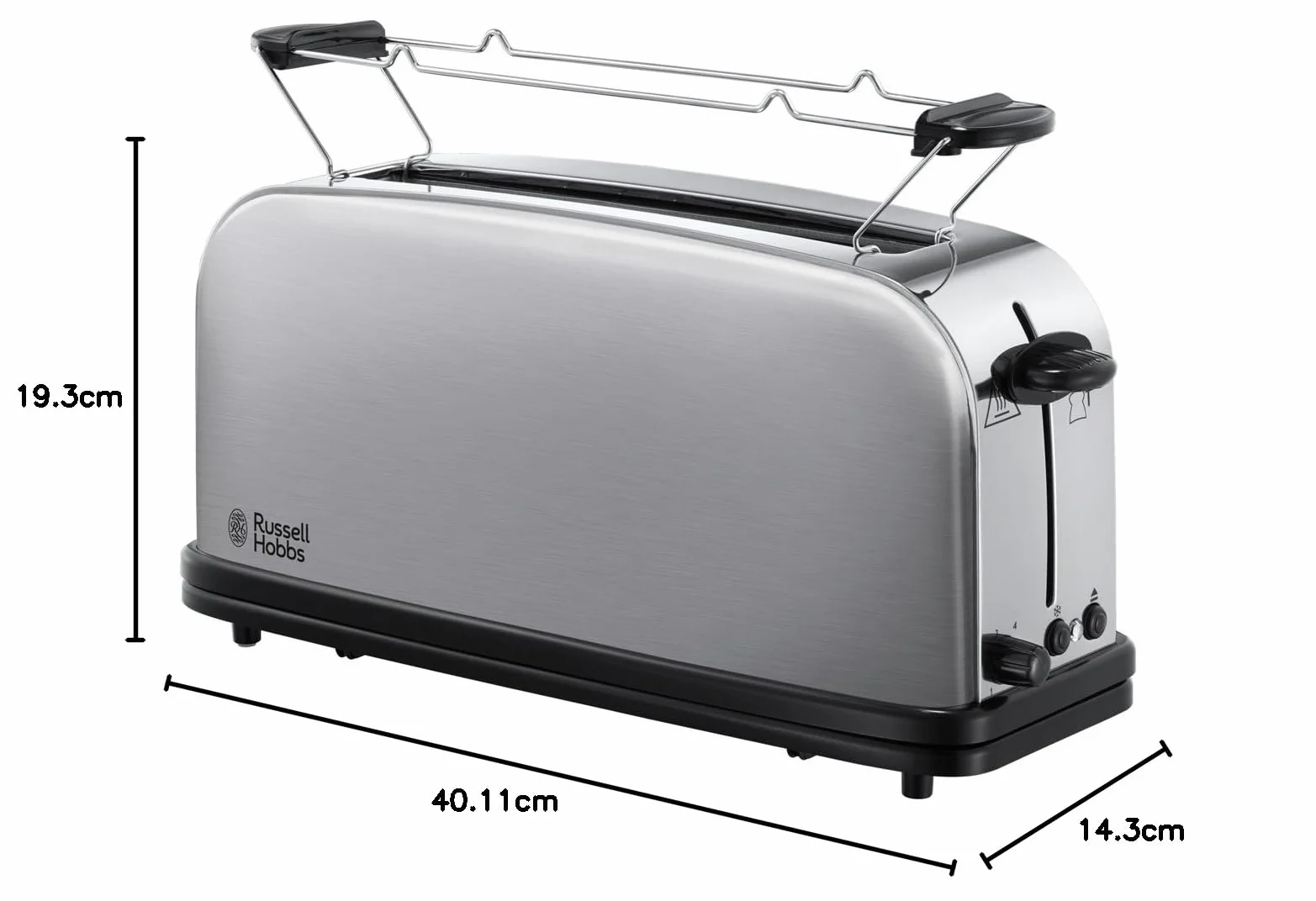 Russell Hobbs toster 2 kromki 1000W stal nierdzewna Adventure 21396-56