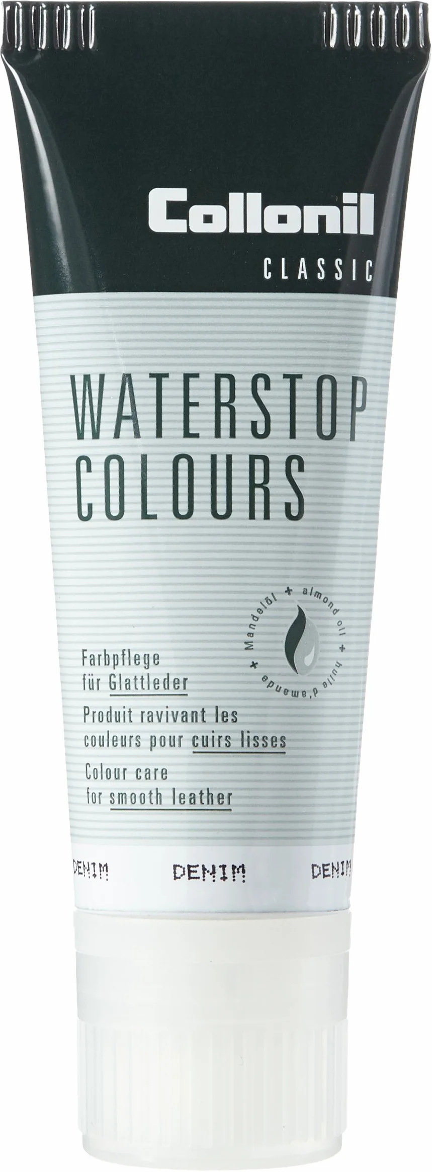 Collonil Waterstop Classic (8) 75 ml pasta do butów i produkty do pielęgnacji, niebieski (denim), uniwersalny rozmiar