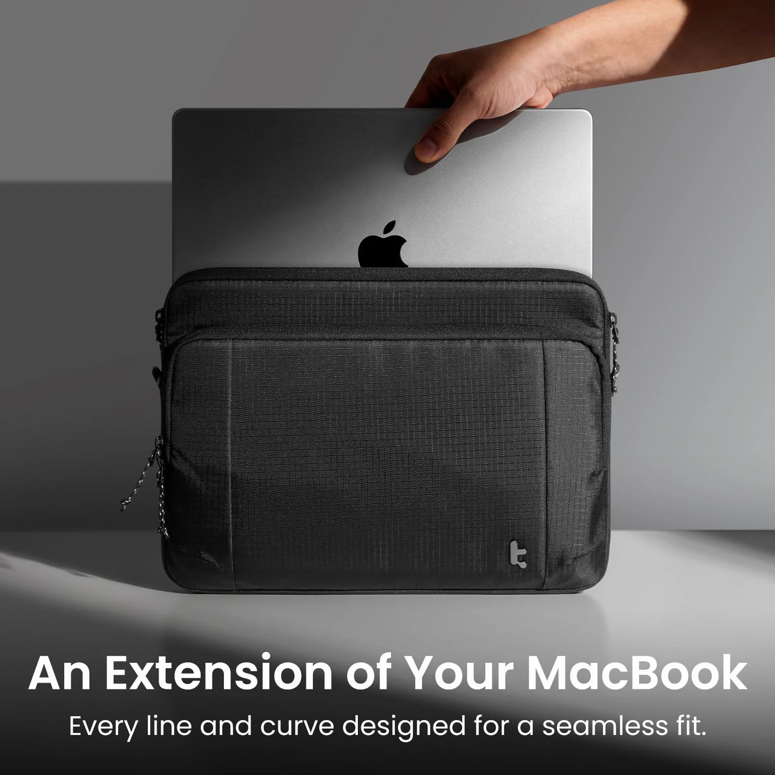tomtoc Torba na laptopa 360° do 16-calowego MacBook Pro M4/M3/M2/M1 Pro/Max (2024-2019), odporna na działanie wody, torba na notebooka, pasuje do ASUS Vivobook 15/16, Dell Inspiron 15, etui na laptopa