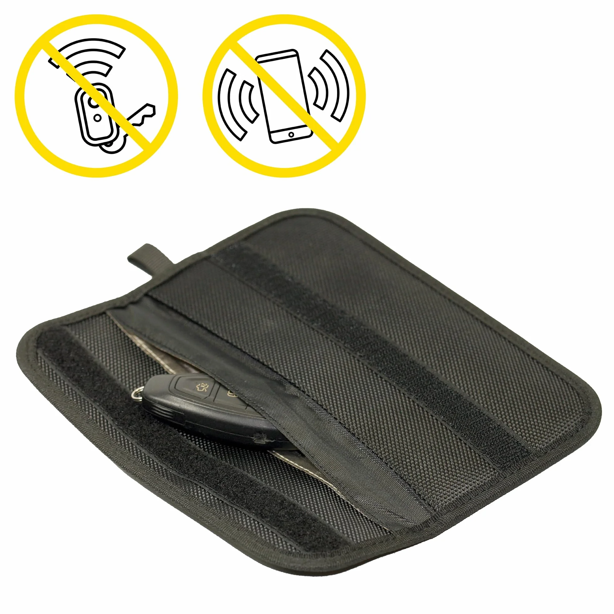 Stoplock SS5433 etui RFID czarny, 192 mm x 100 mm x 9 mm