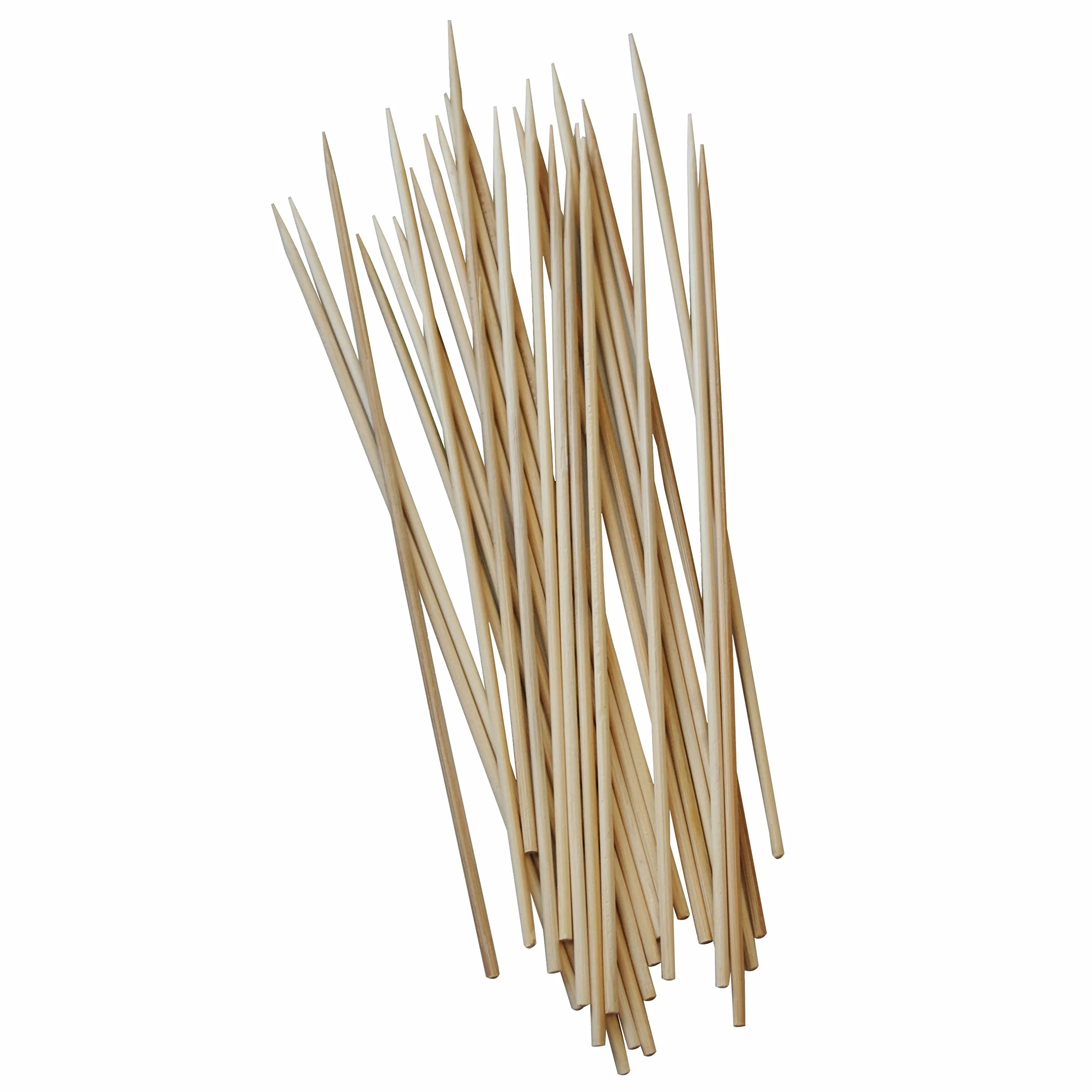 Papstar Rożen do szaszłyków drewniane 20 cm 3 mm 1000 sztuk