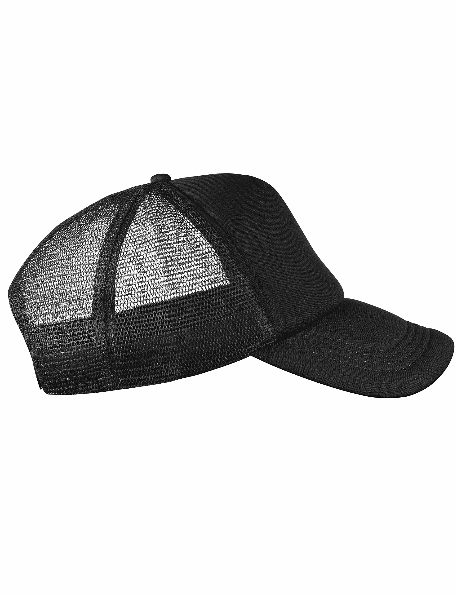 Trucker Mesh Baseball Cap Classic Cappy dla mczyzn i kobiet, jeden rozmiar Snapback