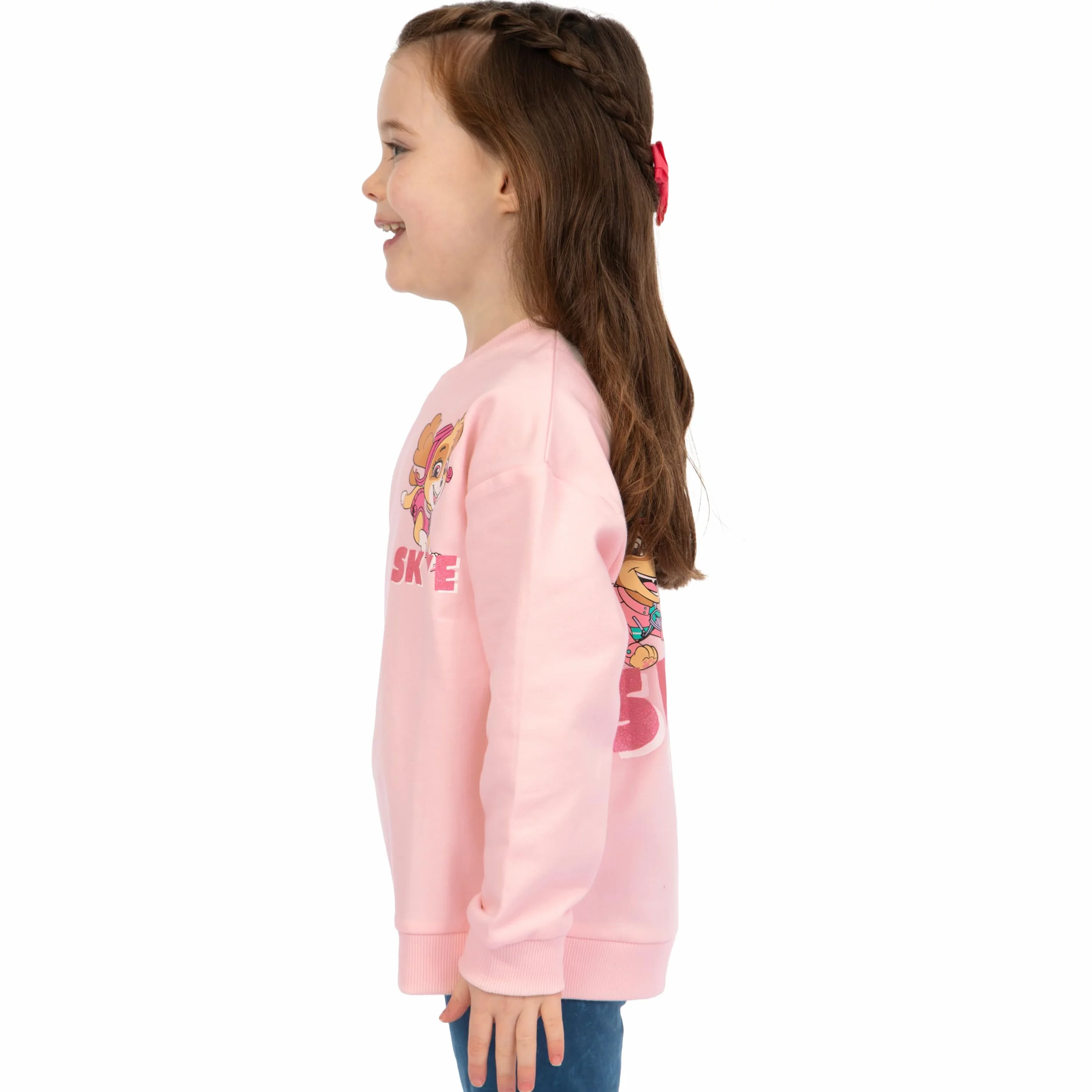 PAW Patrol Bluza | Bluza dla Dziewczynki | Skye Bluzy dla Dziewczynek | Błyszcząca Bluza dla Dzieci
