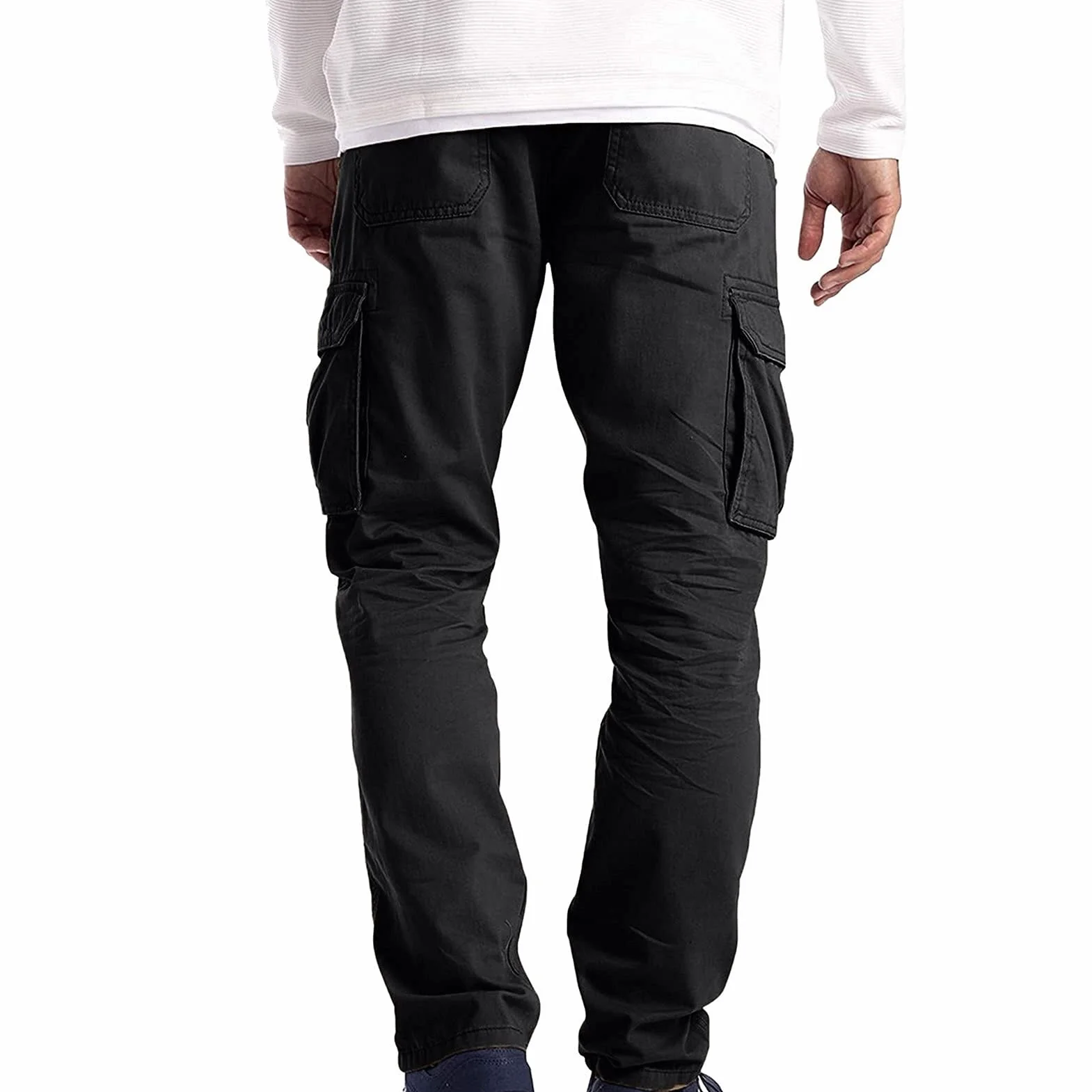 Męskie Chłopięce Regularny Slim Fit Denim Joggery Spodnie Codzienne Bawełniane Spodnie Męskie Spodnie Chinosy Spodnie Codzienne Slim Fit Spodnie Chinosy Slim spodnie dresowe