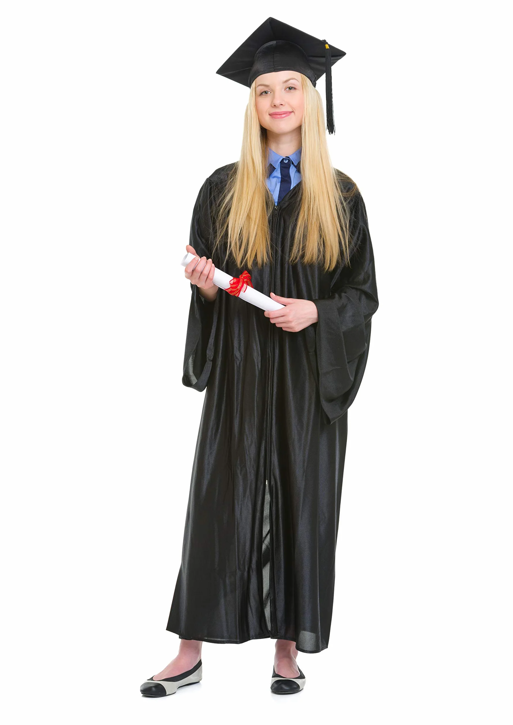 Czapka licencjacka | College | Master | Uni | FH | Graduation | Student Hat | Doctor Hat na imprezy z okazji ukoczenia studiów z uniwersyteckiej czapki dyplomowej w kolorze czarnym - rozmiar regulowany