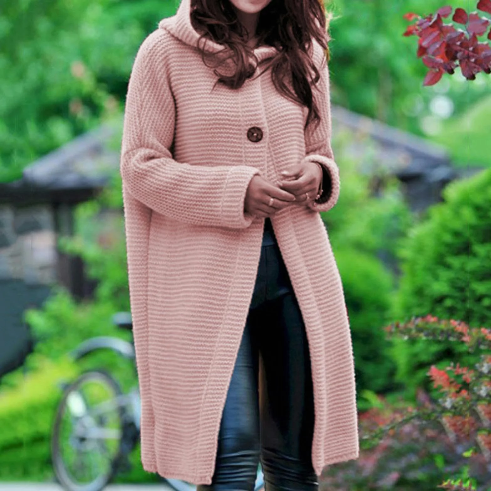 Letni Sweter Kobiety O Luźnym Kroju, Długie Dzianiny Sweter Kobiety Topy Vintage Stałe Eleganckie Luźne Miękkie Sweater Coat