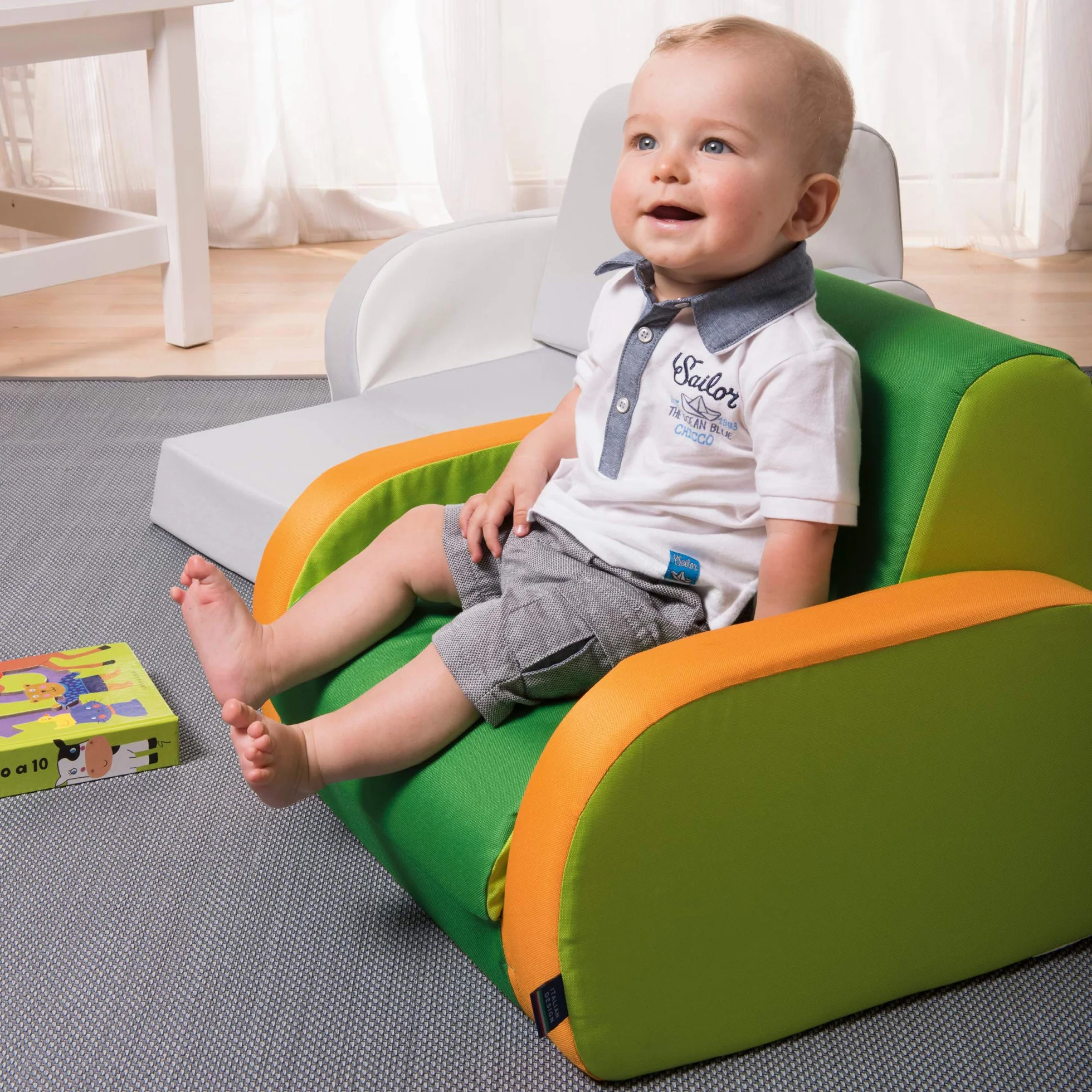 Chicco Twist 3 w 1 Fotelik Sofa Leżanka Dla Dziecka od 12 Miesięcy do 3 Lat