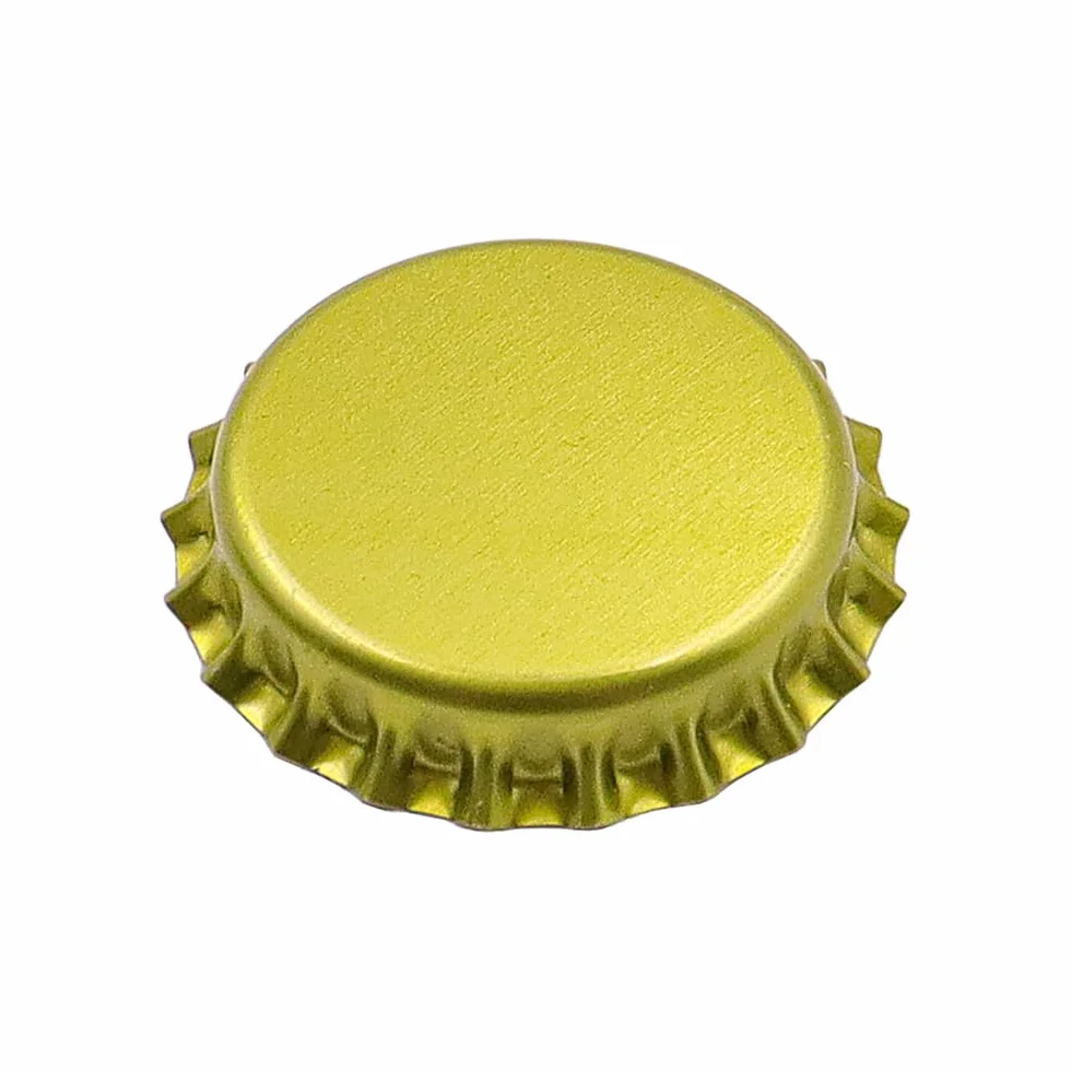 Crown Caps,kapsle do butelek piwa,opakowanie 100 sztuk, idealne do warzenia piwa w domu,wysokiej jakości metalowe kapsle do butelek,używaj z zakrętką do butelek/młotkiem do warzenia piwa