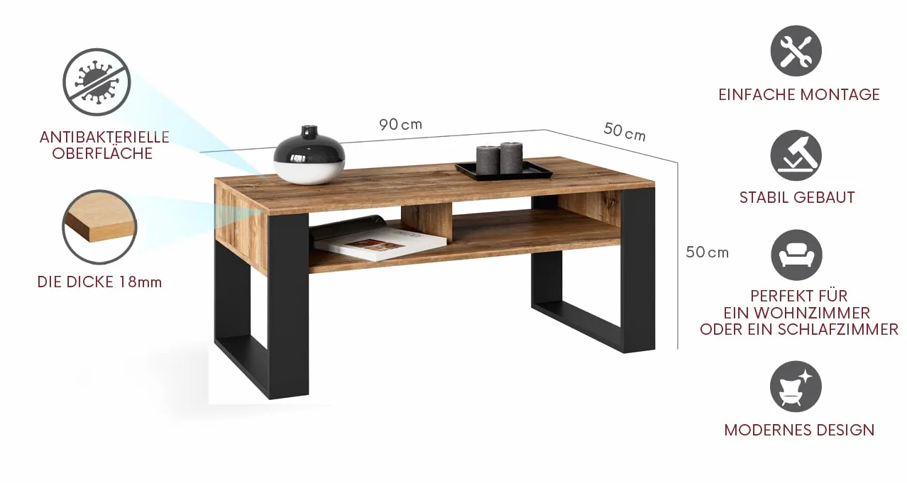 Boho stolik kawowy niski retro różne rozmiary