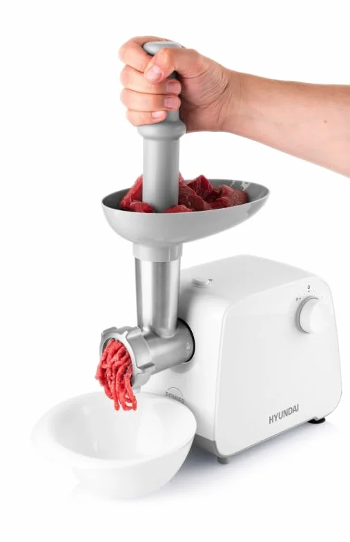 Maszynka do mięsa MG740 I robot kuchenny I 1300 W I mielenie, tarcie, krojenie, napełnianie kiełbasą I nóż mielący ze stali nierdzewnej I funkcja odwrotna I ochrona silnika I
