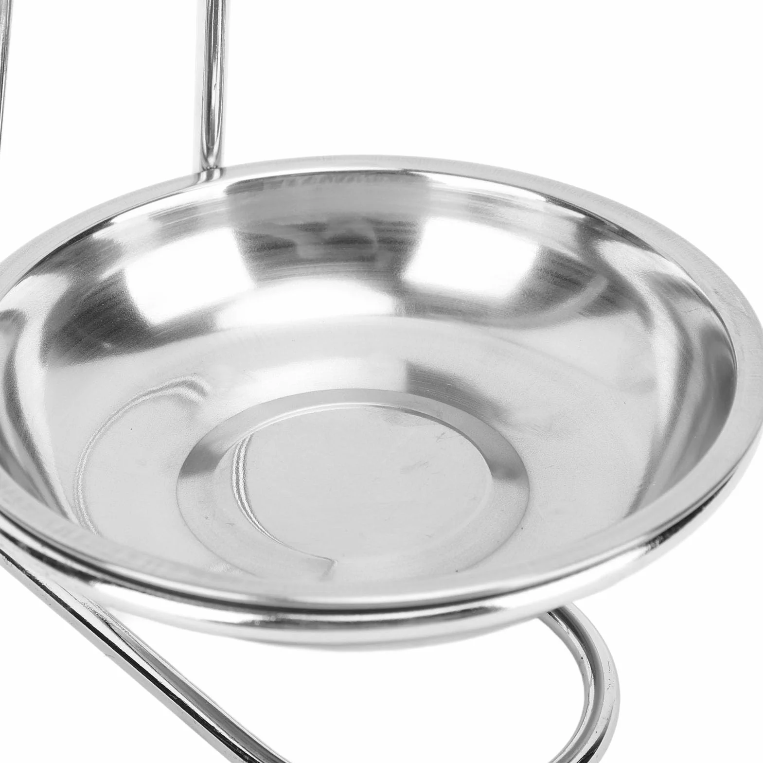 Uchwyt na chochlę ze Stali Nierdzewnej, Pionowa Podpórka na chochlę, Stojak na Przybory Kuchenne do Restauracji