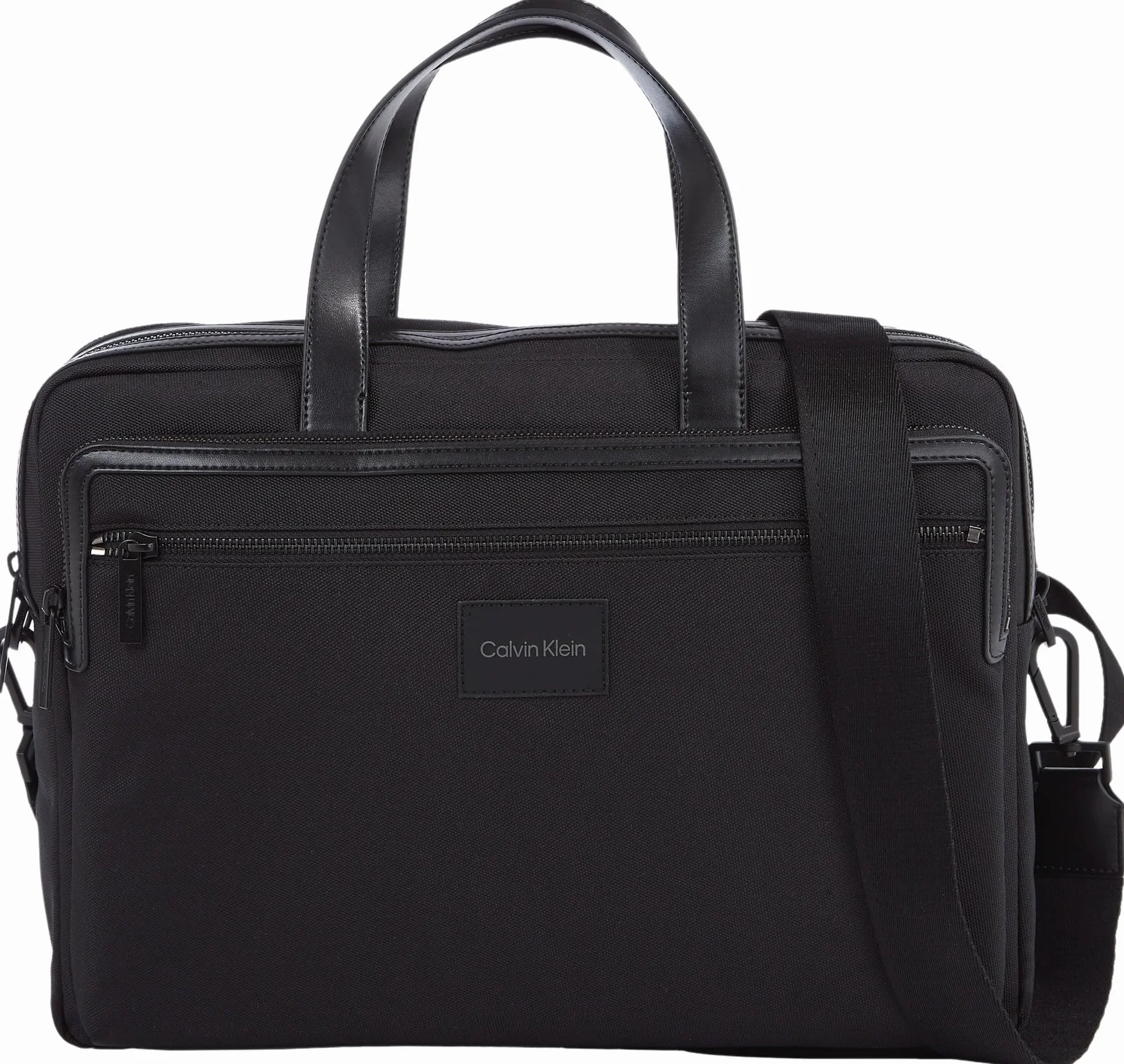 Calvin Klein Męska zdalna PRO Conv. torba na laptopa komputer, czarna Ck, jeden rozmiar, Ck czarny, Rozmiar Uniwersalny