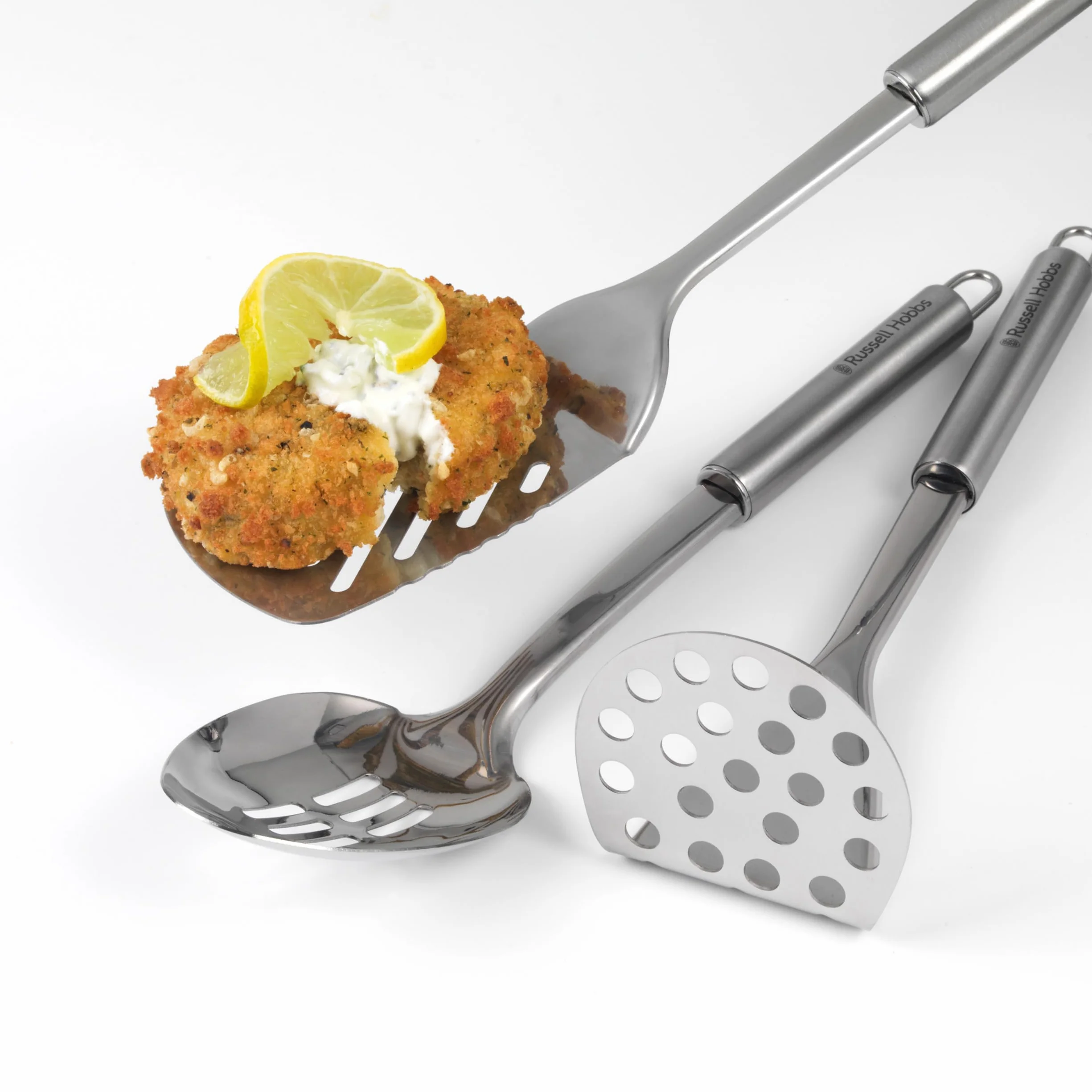 Russell Hobbs Zestaw przyborów kuchennych ze stali nierdzewnej RH00123EU 6 szt.