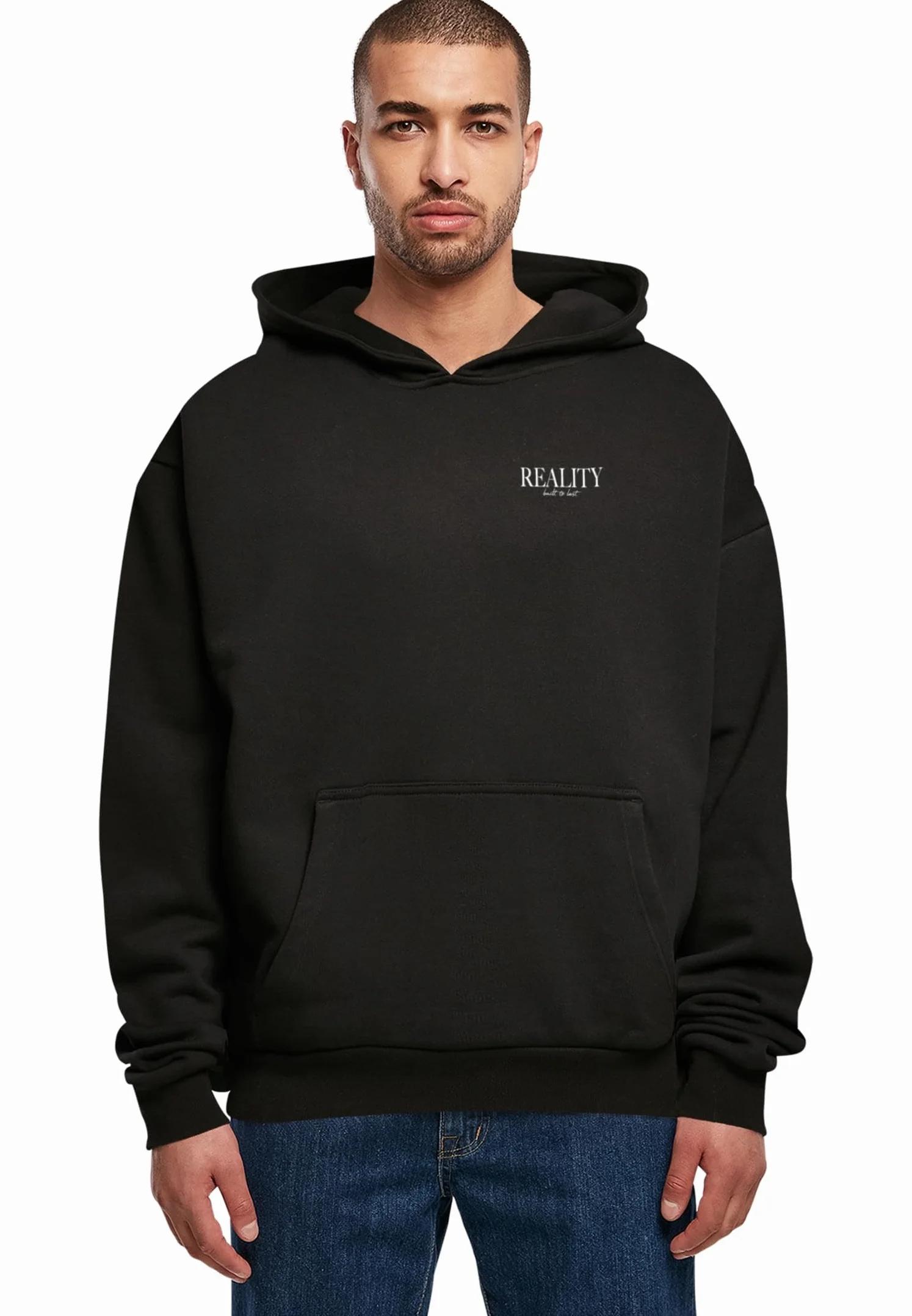 Mister Tee Męska bluza z kapturem Bold Flowers Heavy Cotton Box Hoody – Oversize Hoodie z bawełny o luźnym stylu streetwear z nadrukiem z przodu i z tyłu, na co dzień i w czasie wolnym