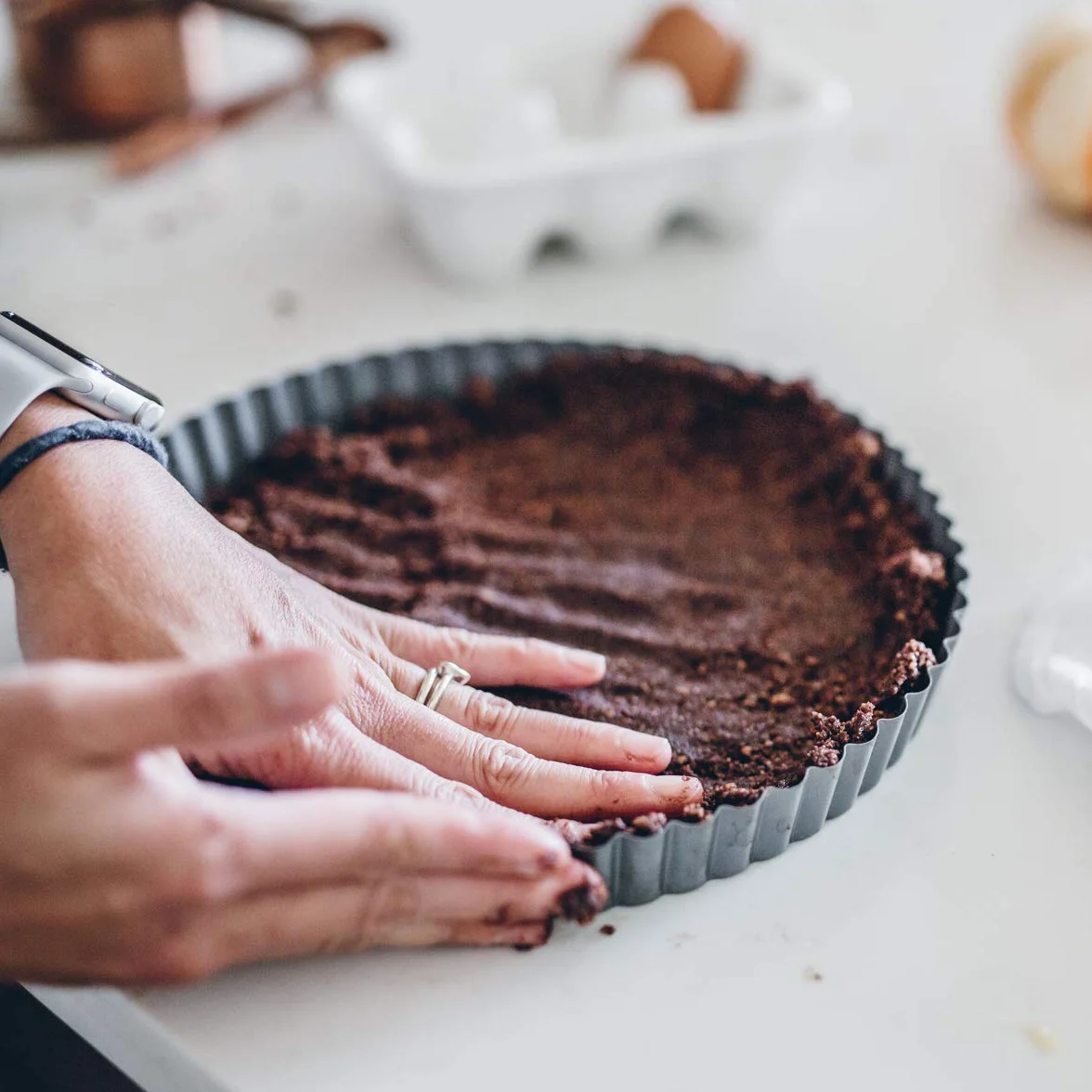 Joejis forma do quiche 28 cm nieprzywierająca z luźną podstawą