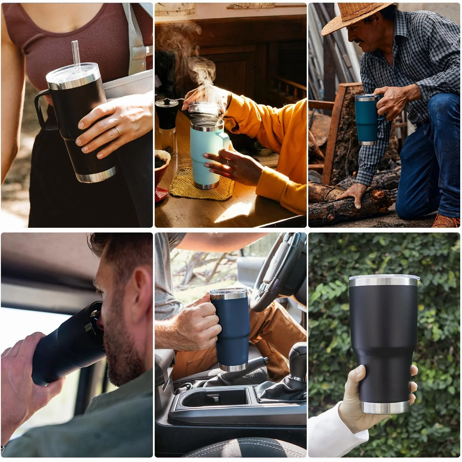 Pokrywka kubka 850 ml do YETI kompatybilna z Rambler Ozark magnetyczny przełącznik suwakowy
