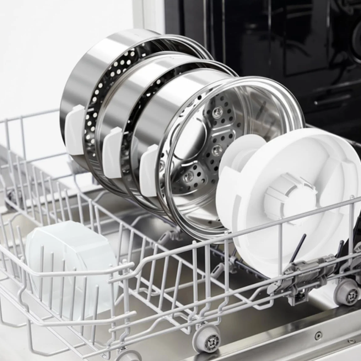 Tefal VC502D Series Deluxe Parowar 3-poziomowy, 8 programów, stal nierdzewna, srebrny