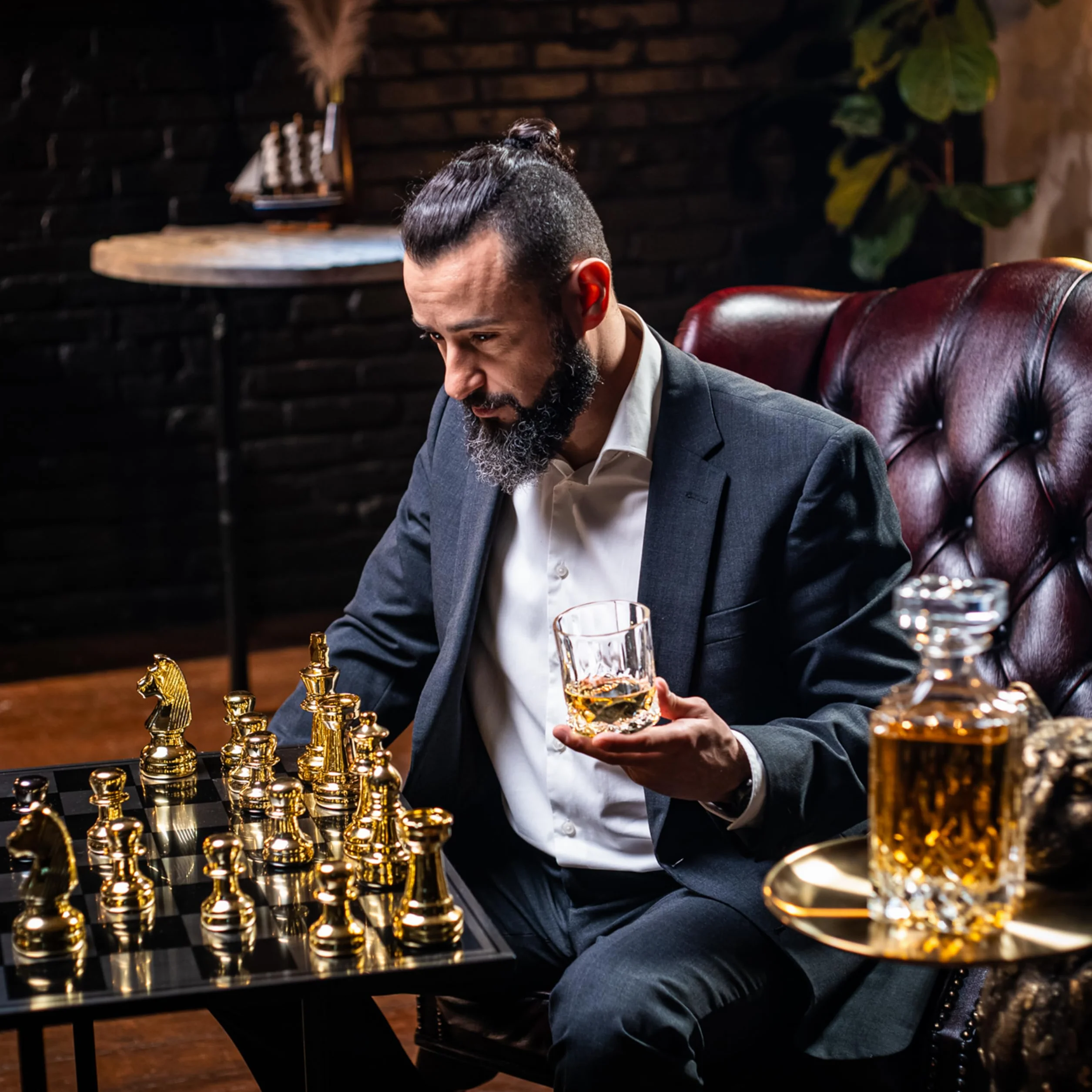 WHISISKEY Zestaw Szklanki do Whisky 310ML 8 Kamieni Akcesoria