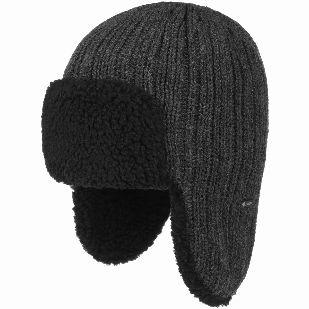 LIPODO Czapka awiatorka pilotka z nausznikami Wyprodukowano w UE Unisex Jesien Zima