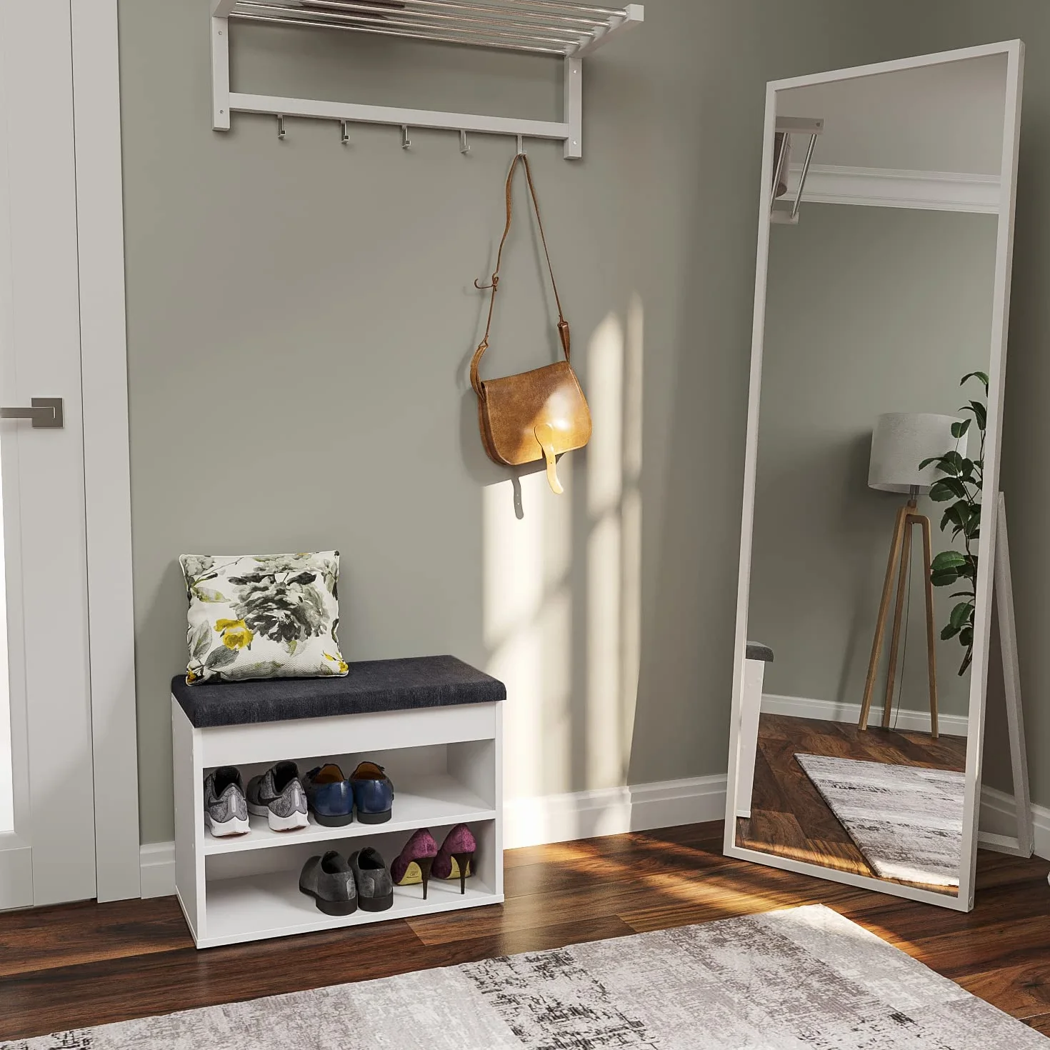 KOMTO szafka na buty z siedziskiem 60x48x32 cm