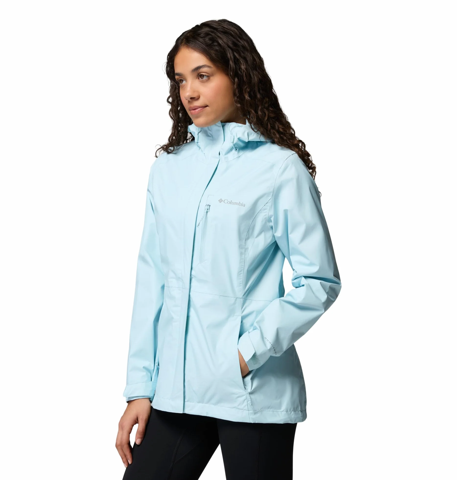 Columbia Wodoodporna kurtka przeciwdeszczowa Kobiety Pouring Adventure 3 Jacket