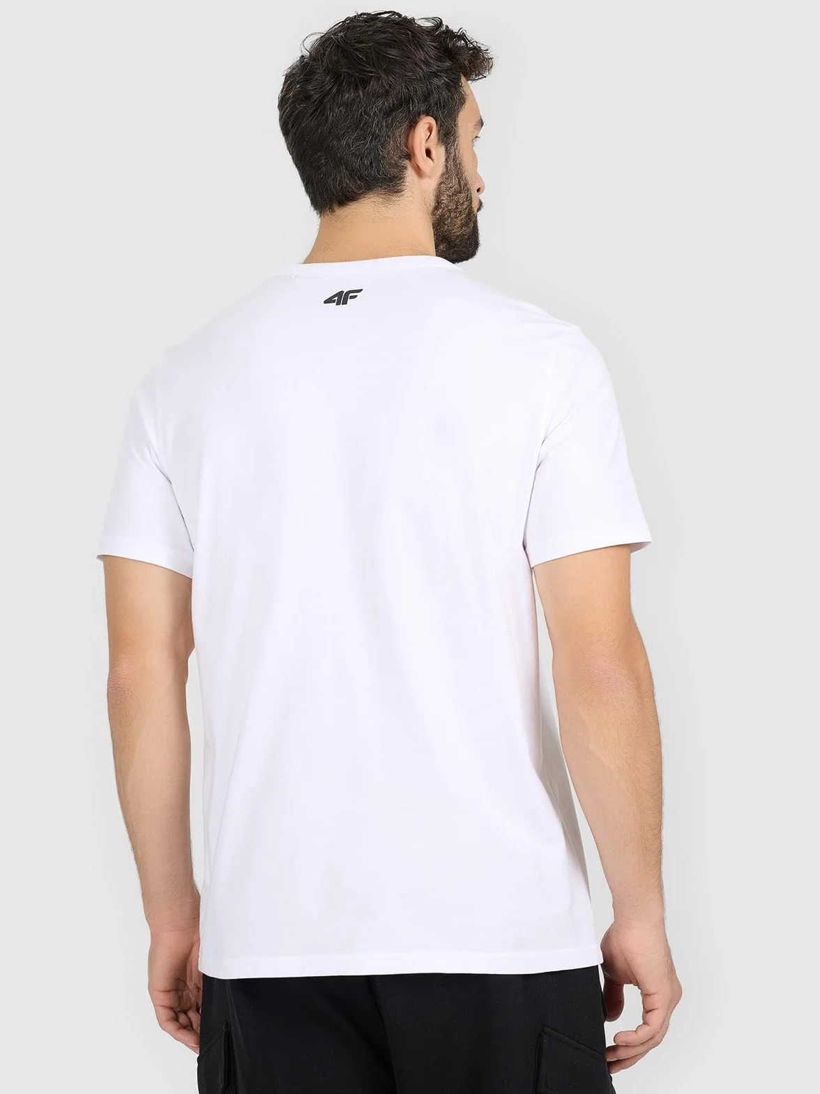 KOSZULKA MĘSKA TSHIRT 4F BAWEŁNA SUPER MATERIAŁ