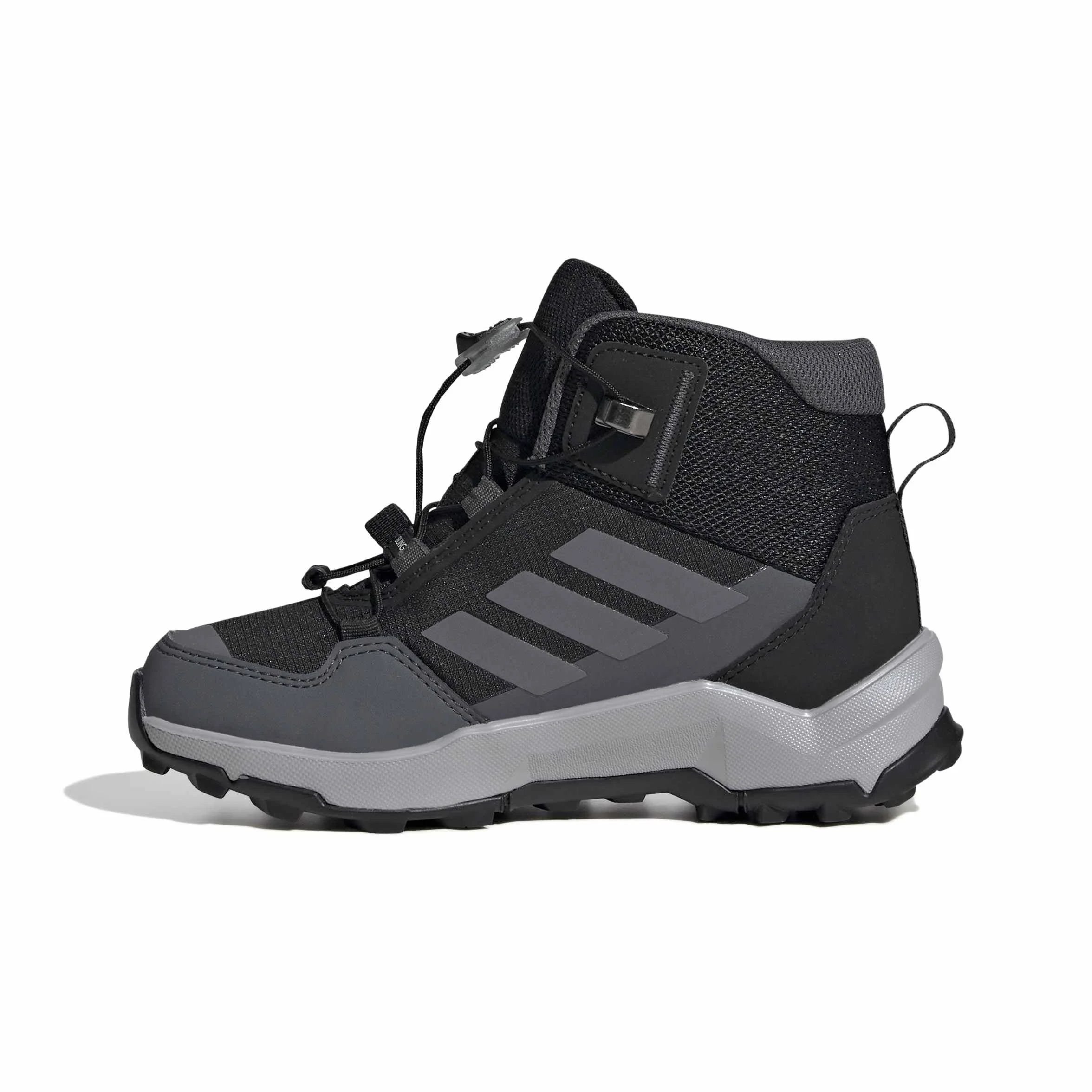 adidas Uniseks - dzieci Terrex Ax4R Mid Hiking Kids Shoes, Cblack/Grefou/Greysix, 34 EU