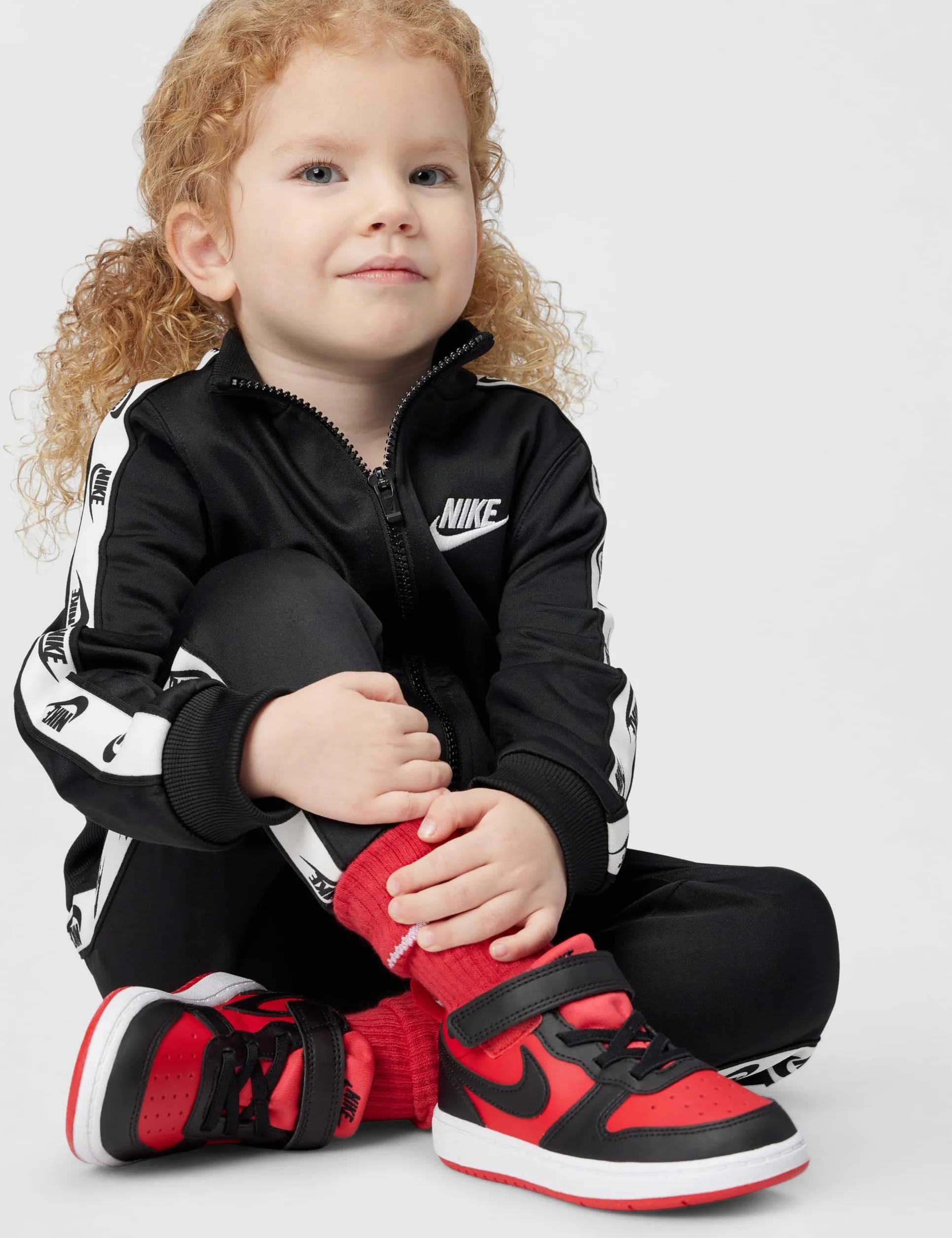 NIKE Uniseks - dzieci Court Borough Low Recraft (Td) Adidasy