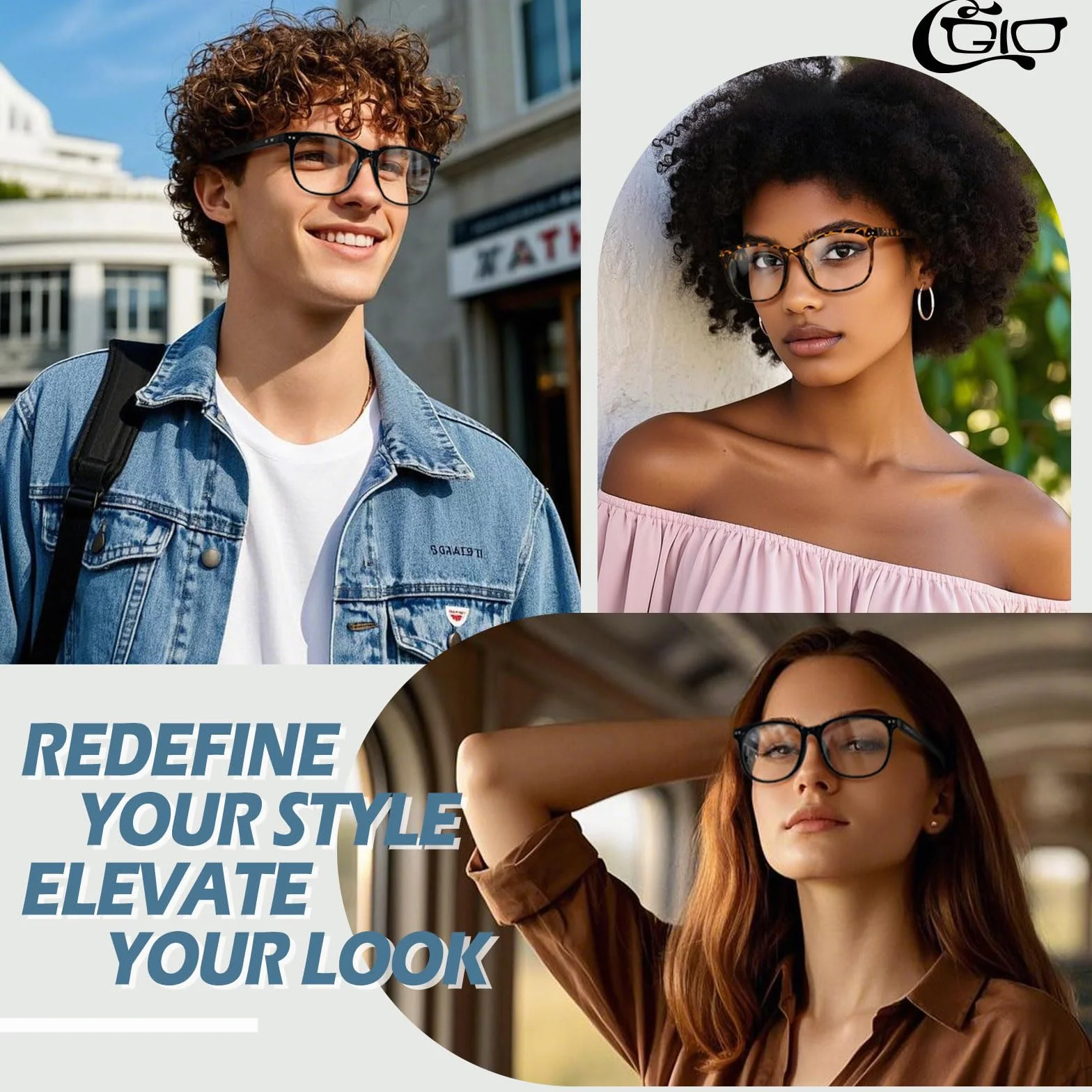 CGID CN81 klasyczne okulary Nerd Geek z przezroczystego szkła dla kobiet i mężczyzn