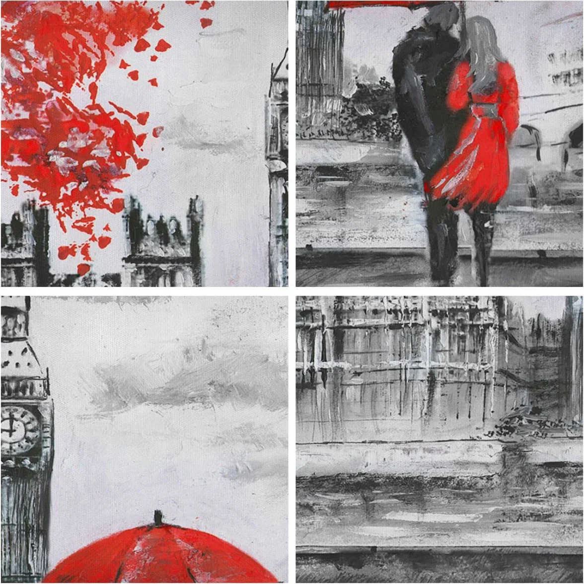 ARTTOR Obraz na płótnie Londyn Big Ben 70x100cm Dekoracja ścienna Sztuka na ścianę
