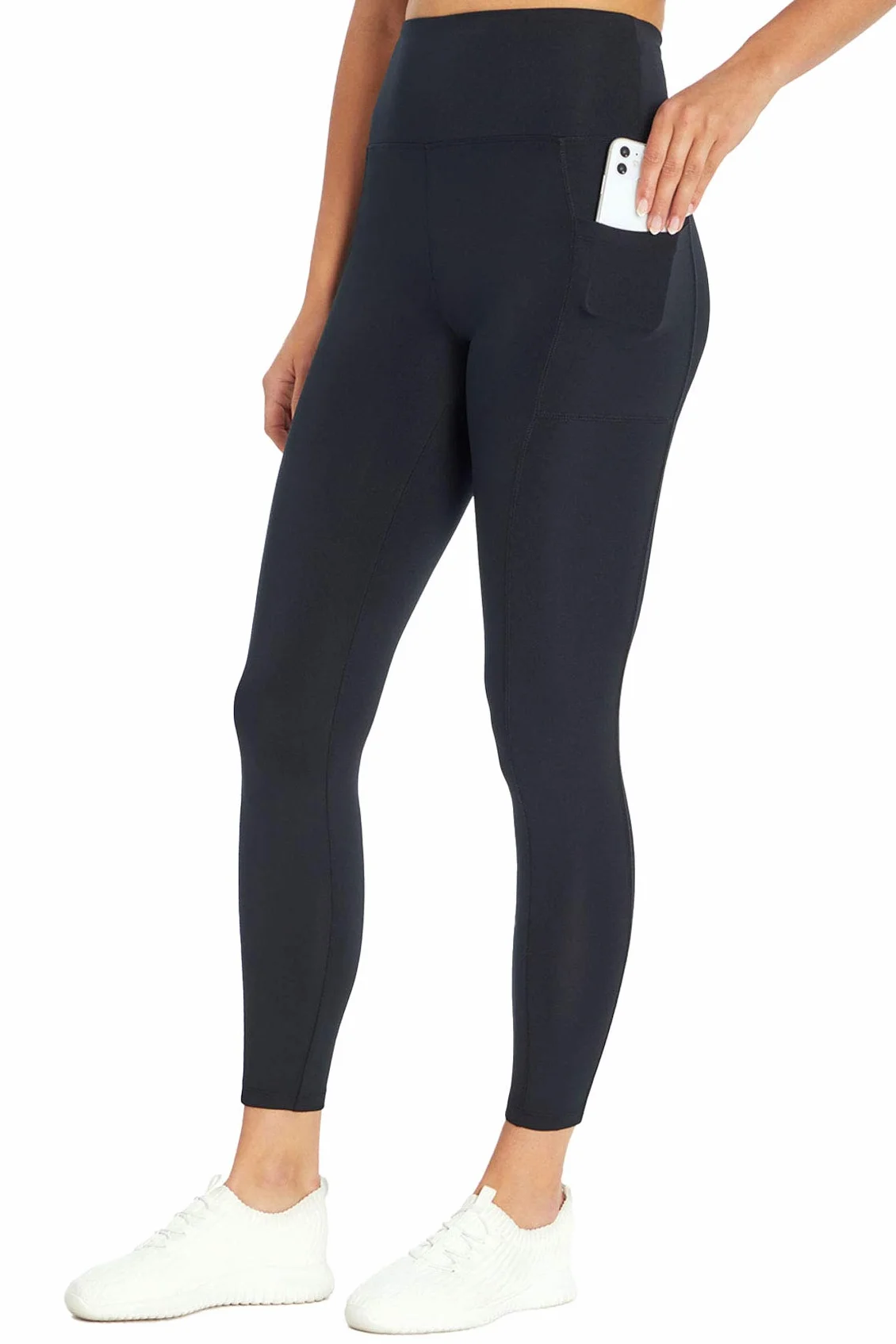 Bally Legginsy do kostki damski High Rise Pocket Ankle Legging
