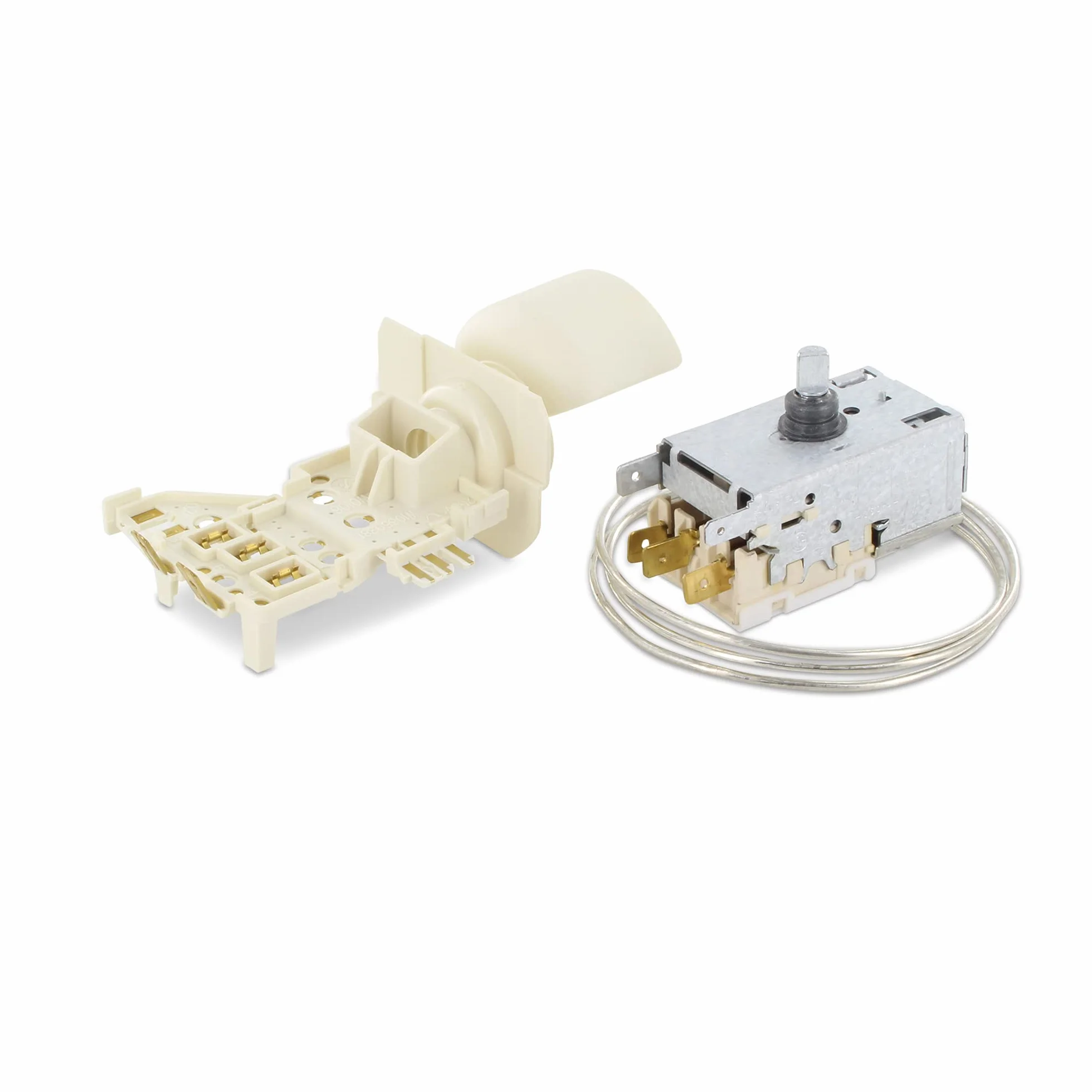 DL-pro Termostat do jacuzzi Bauknecht 481228238175 Atea A13-0696R Ranco K59-S2785 713 mm rura kapilarna + oprawka lampy, termostat lodówki, regulator temperatury do lodówki