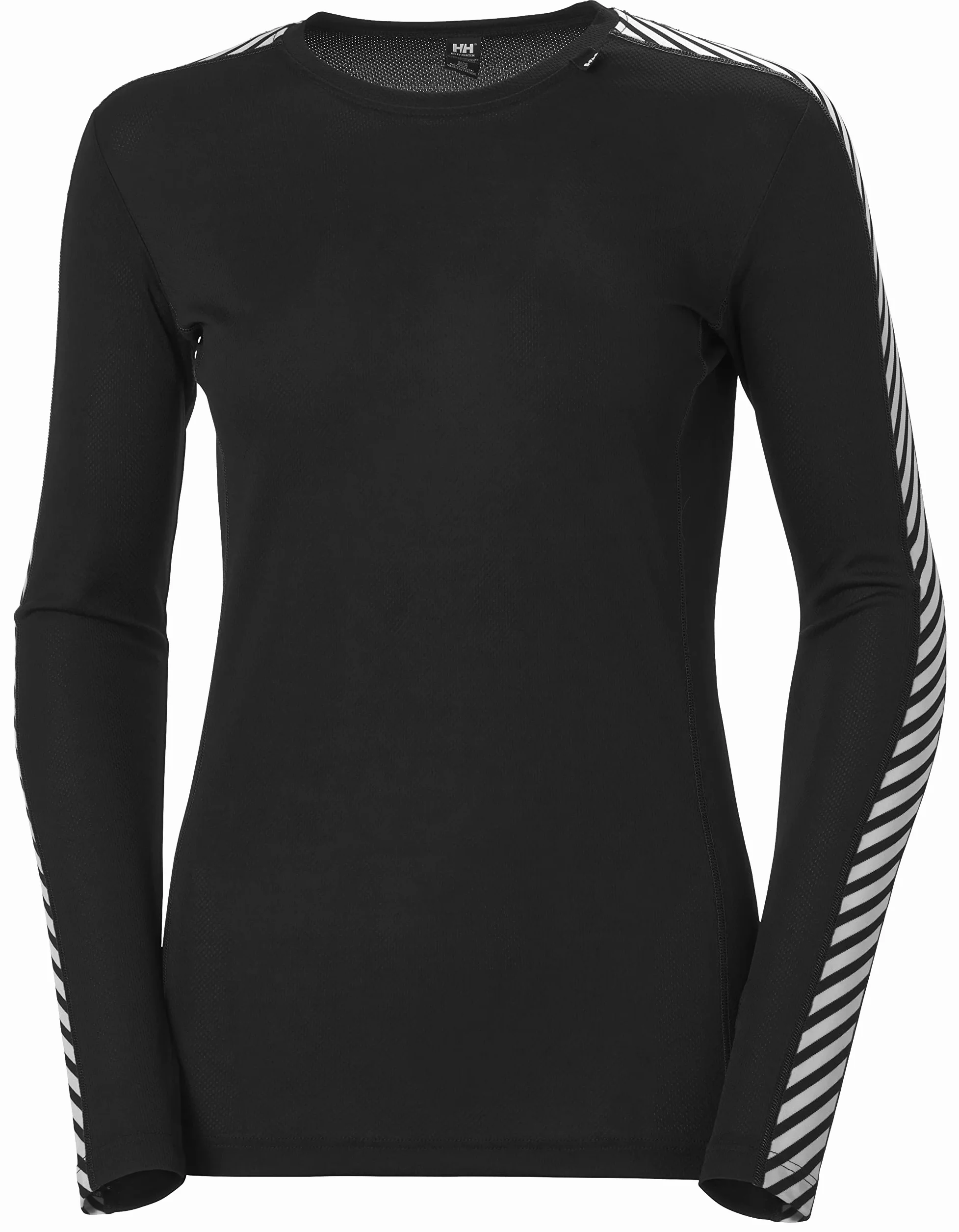 Helly-Hansen Kobiety W HH Lifa Crew Koszulka Termiczna, Czarny, M