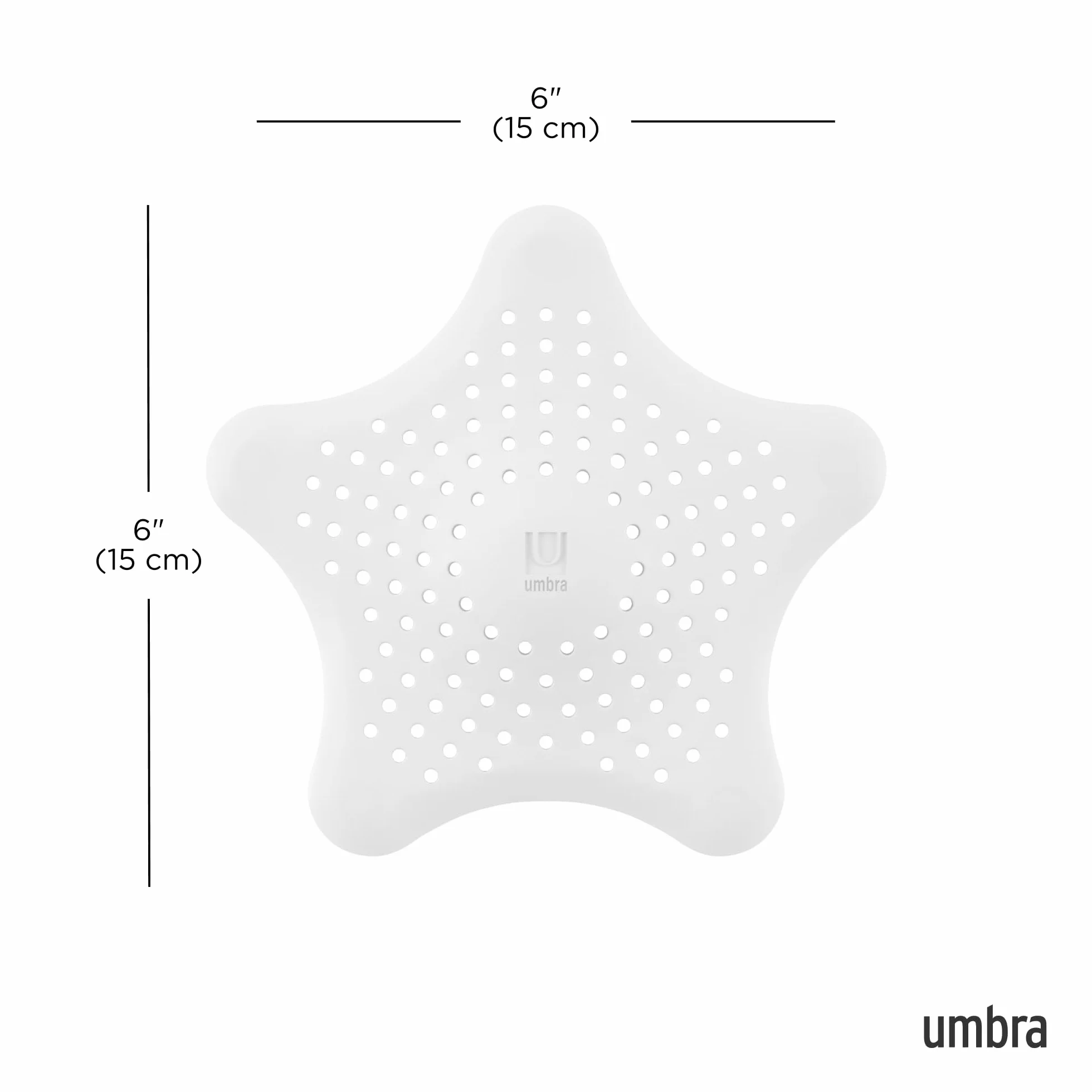 Umbra Starfish Zabezpieczenie Odpływu, Biały
