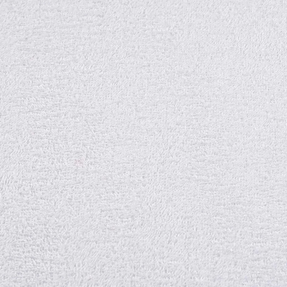 vidaXL Ręczniki dla gości bawełniane 30x50 cm 4 szt białe 100% bawełna
