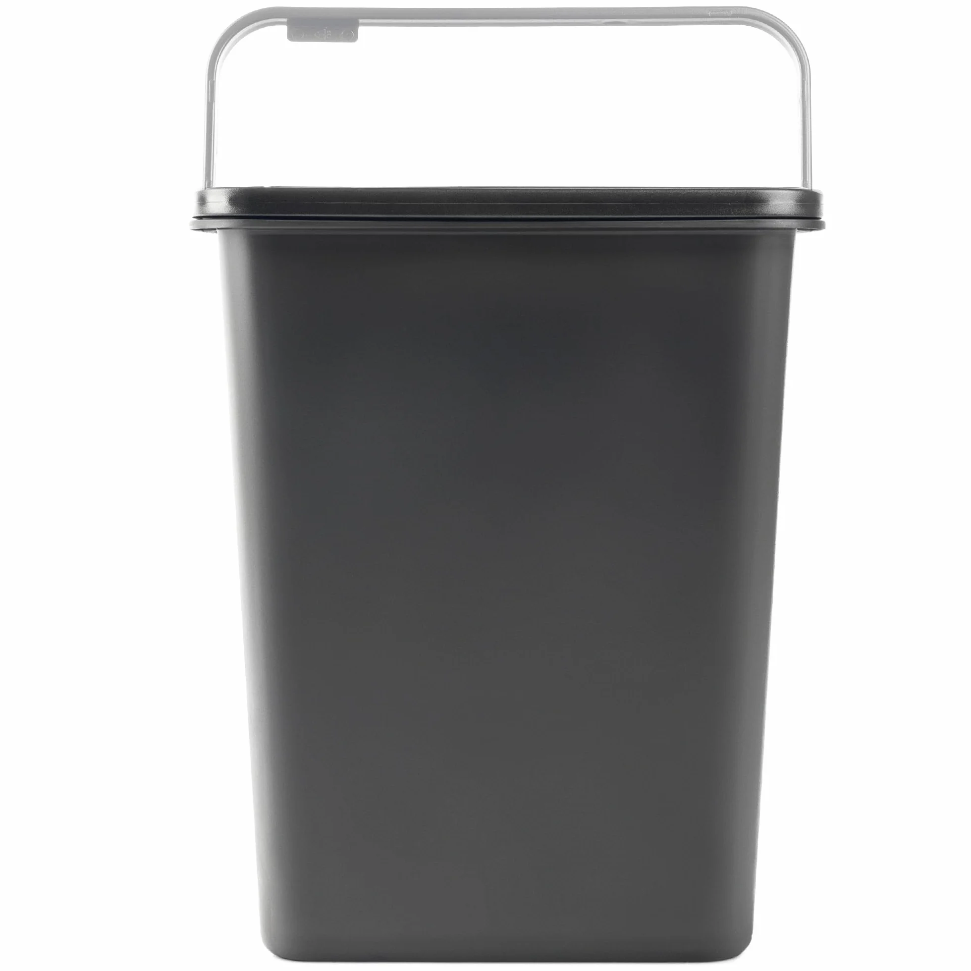 KADAX Pojemnik do segregacji odpadów 10 l plastikowy czarny