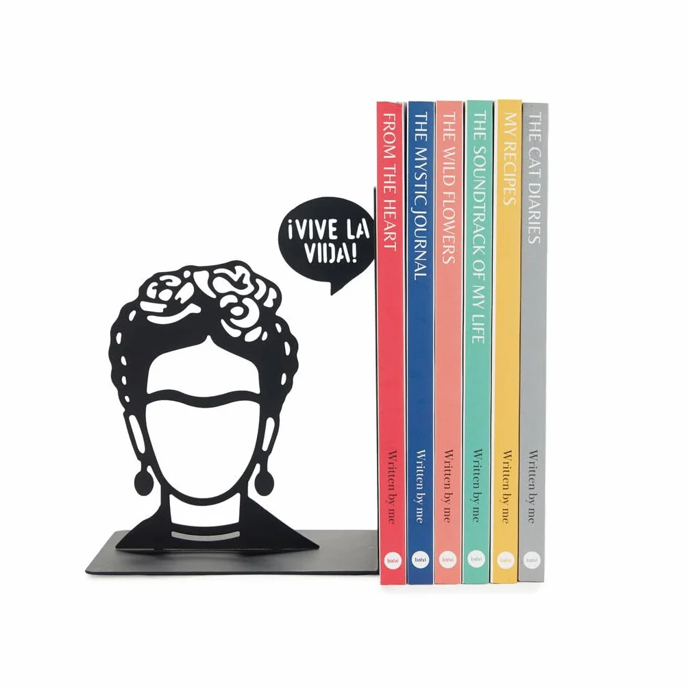 balvi Podpórka do książek Frida czarna dekoracyjna figurka 17 cm