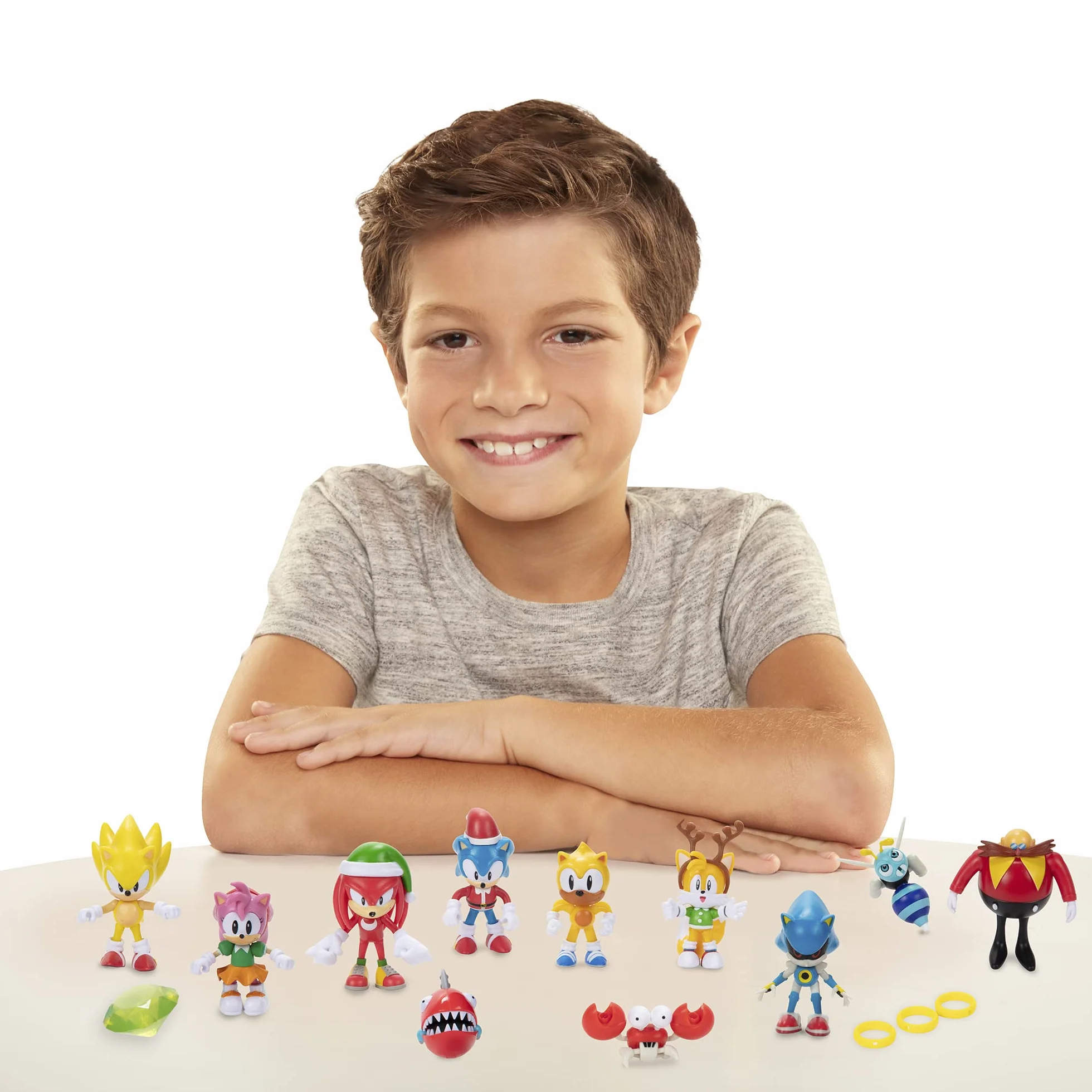 Sonic The Hedgehog 414454 Figurki akcji kalendarz adwentowy