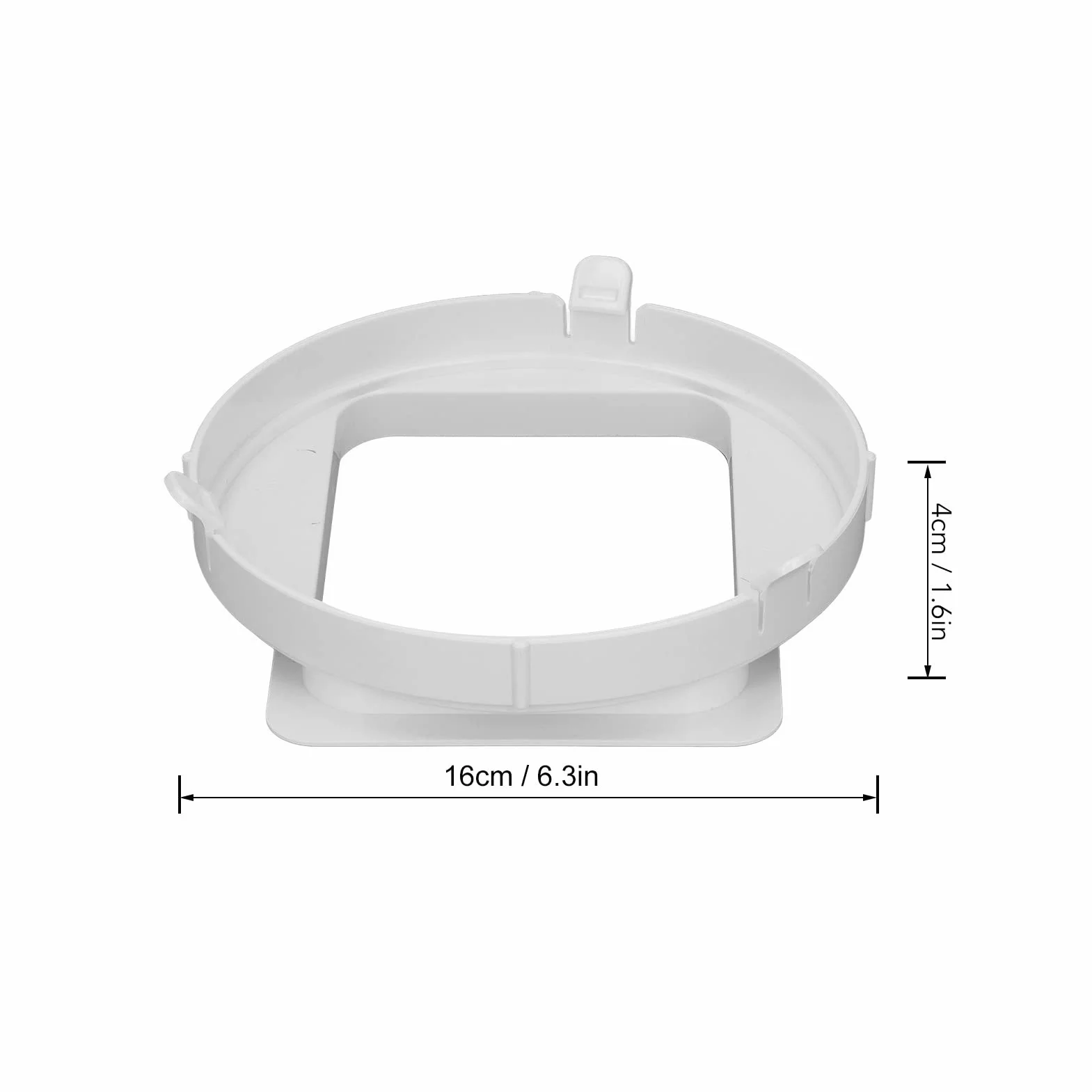 Klimatyzator wąż wydechowy adapter kwadratowy interfejs kanału wydechowego do mobilnej klimatyzacji 1P KY35